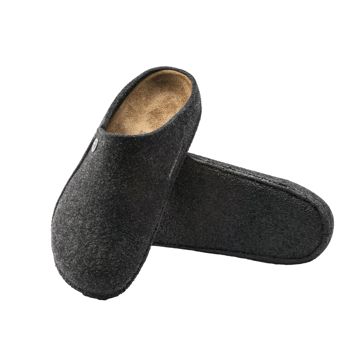 Canvas slippers BIRKENSTOCK Grey