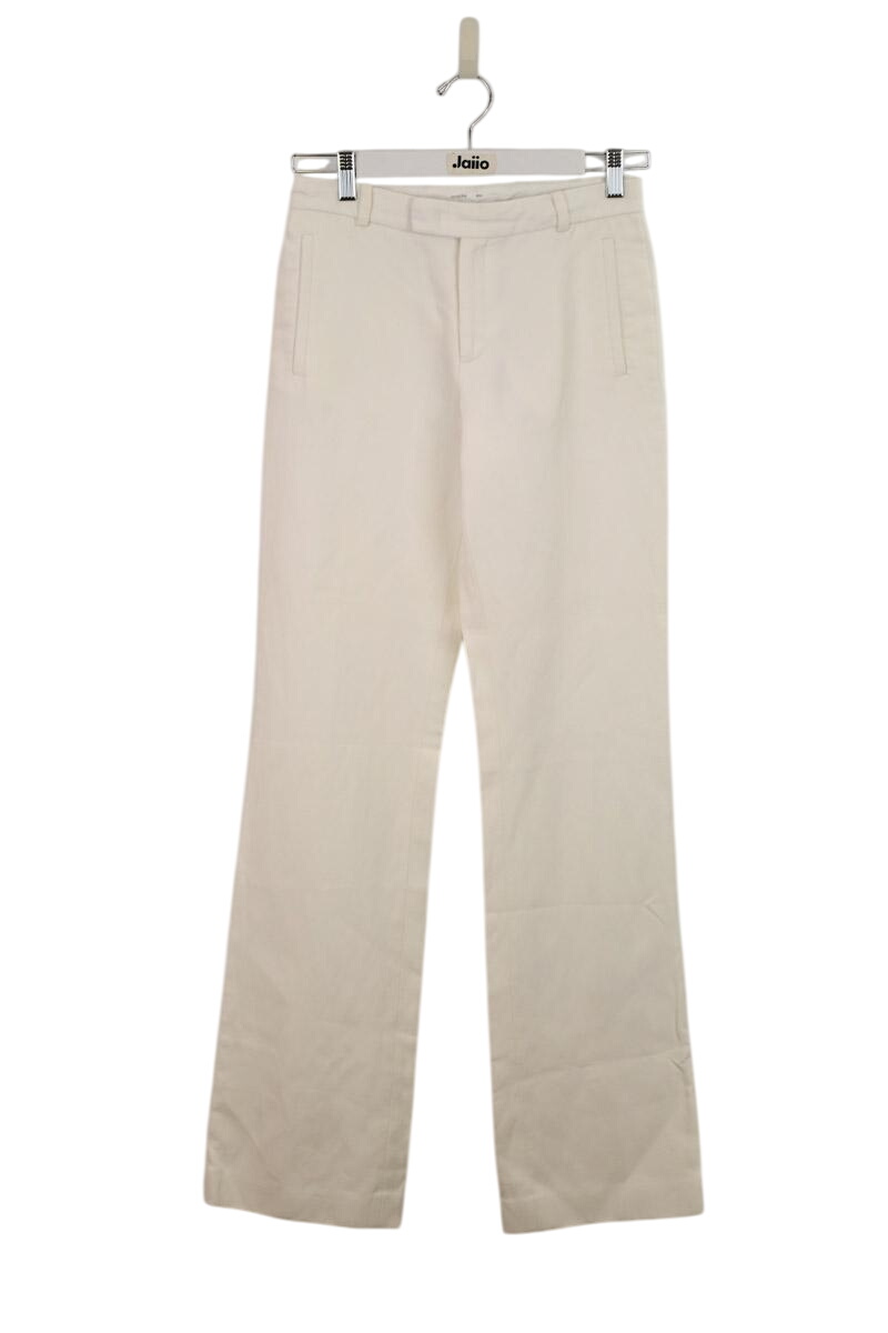 Wide cotton trousers  JOSEPH - Seconde Main White