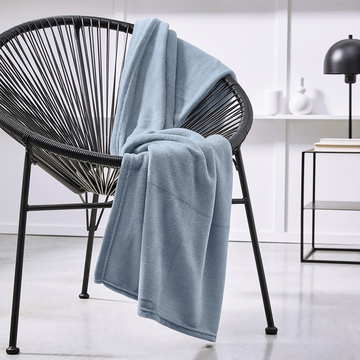 Plain throw TODAY LINGE DE MAISON Grey