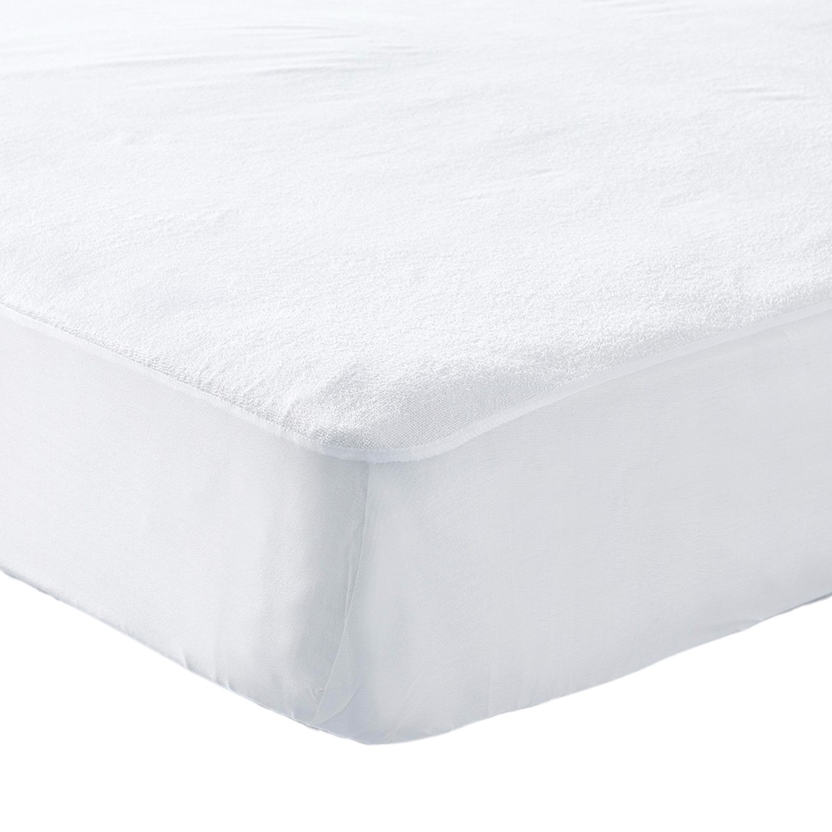 Absorbent cotton mattress protector TODAY LINGE DE MAISON White