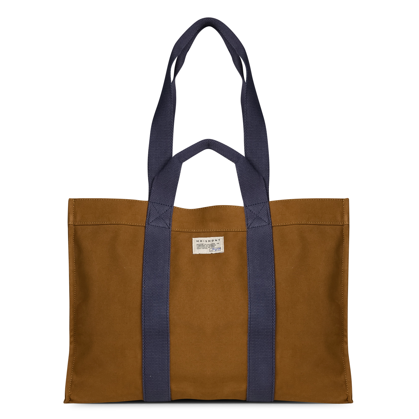 Cotton tote bag MOISMONT Khaki