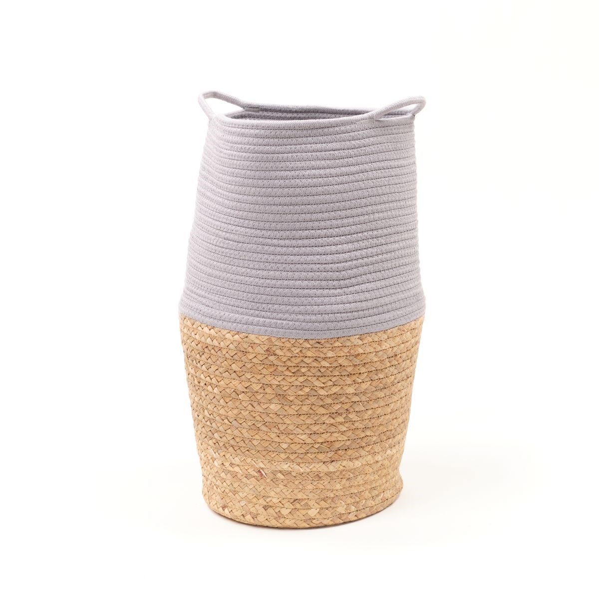 Panier long en coton FACTORY Gris