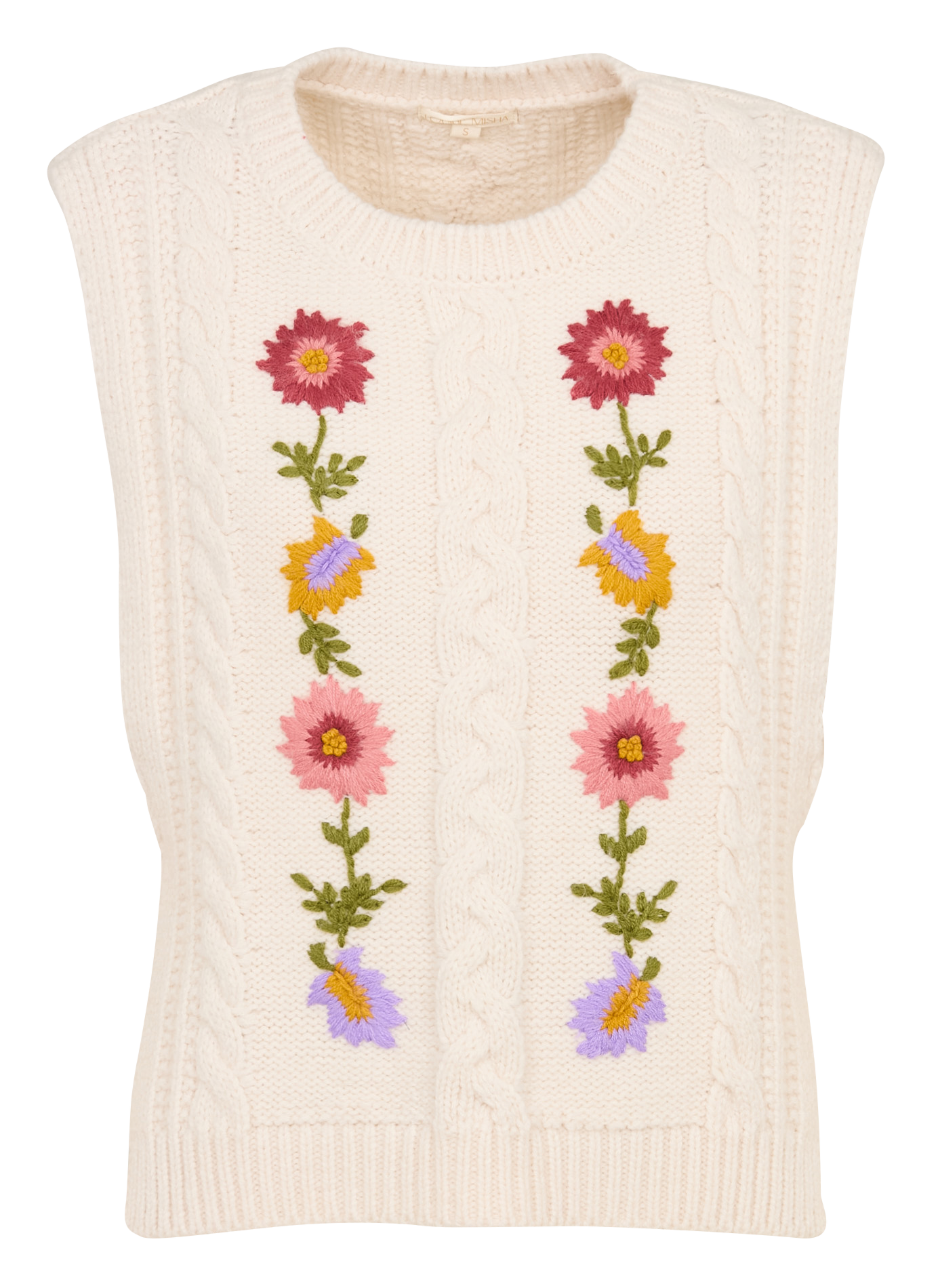 High-neck sweater LOUISE MISHA Beige