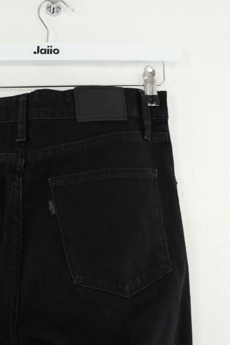 721 Slim Cotton Jeans LEVI'S - Seconde main Black