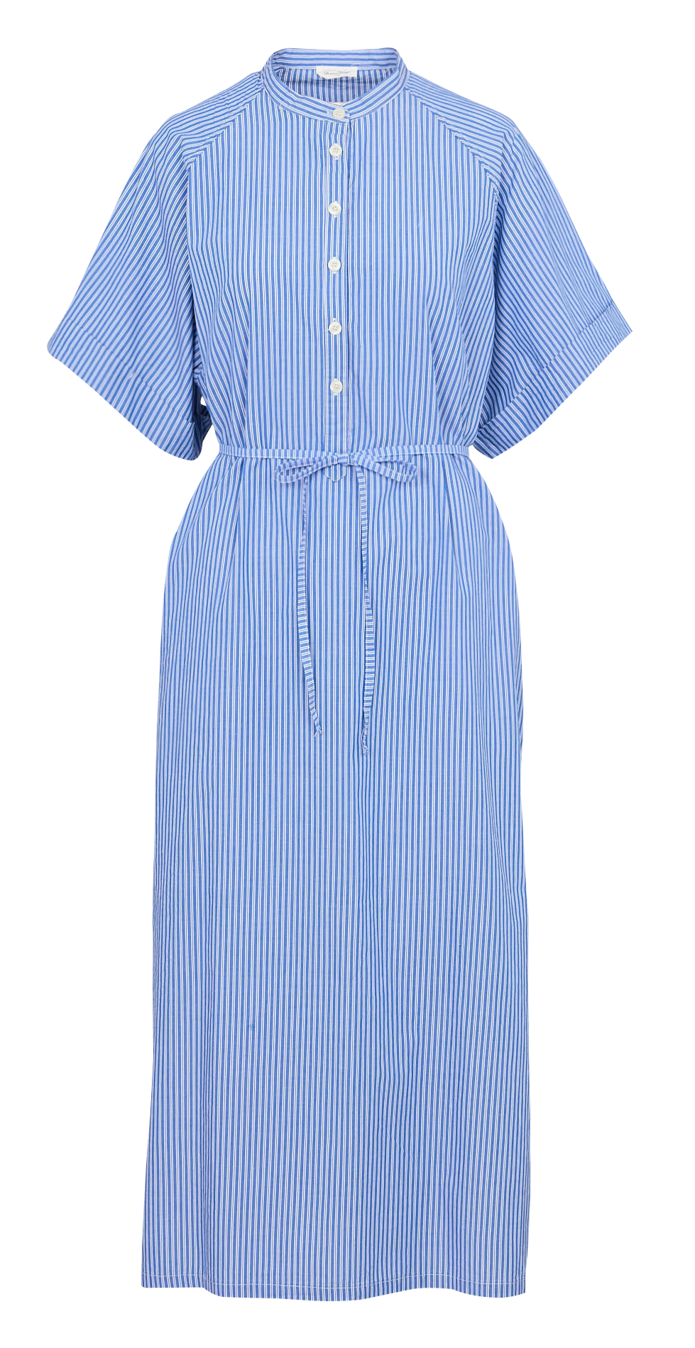 Belted striped midi dress AMERICAN VINTAGE Blue
