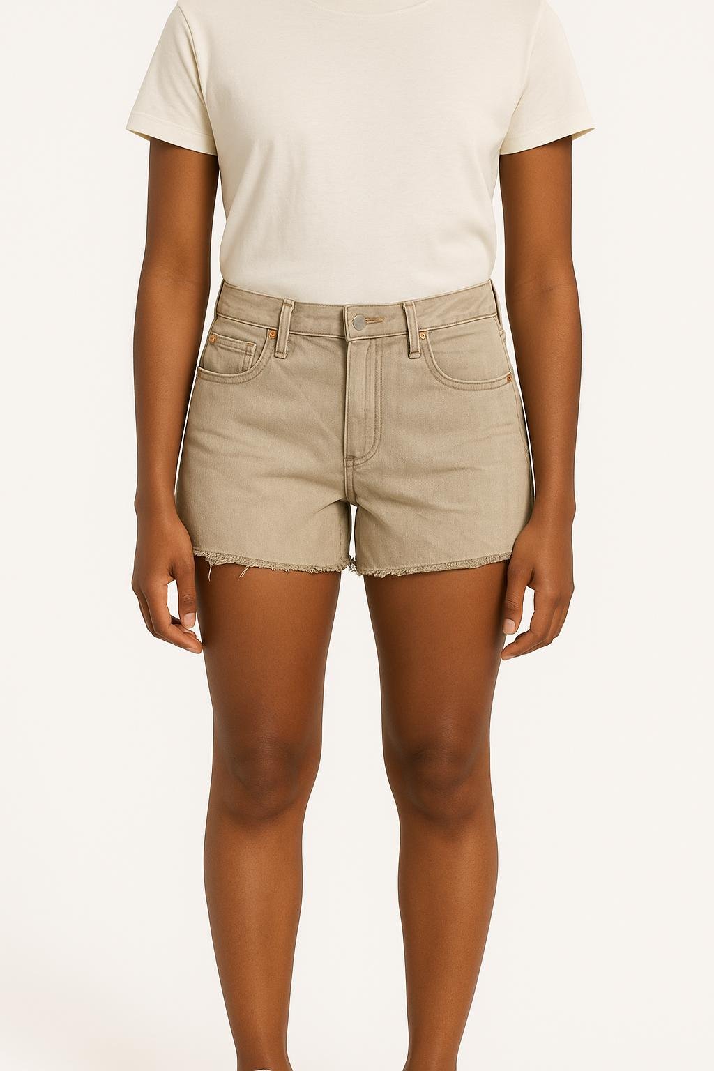 Cotton shorts LEVI'S - Seconde main Grey