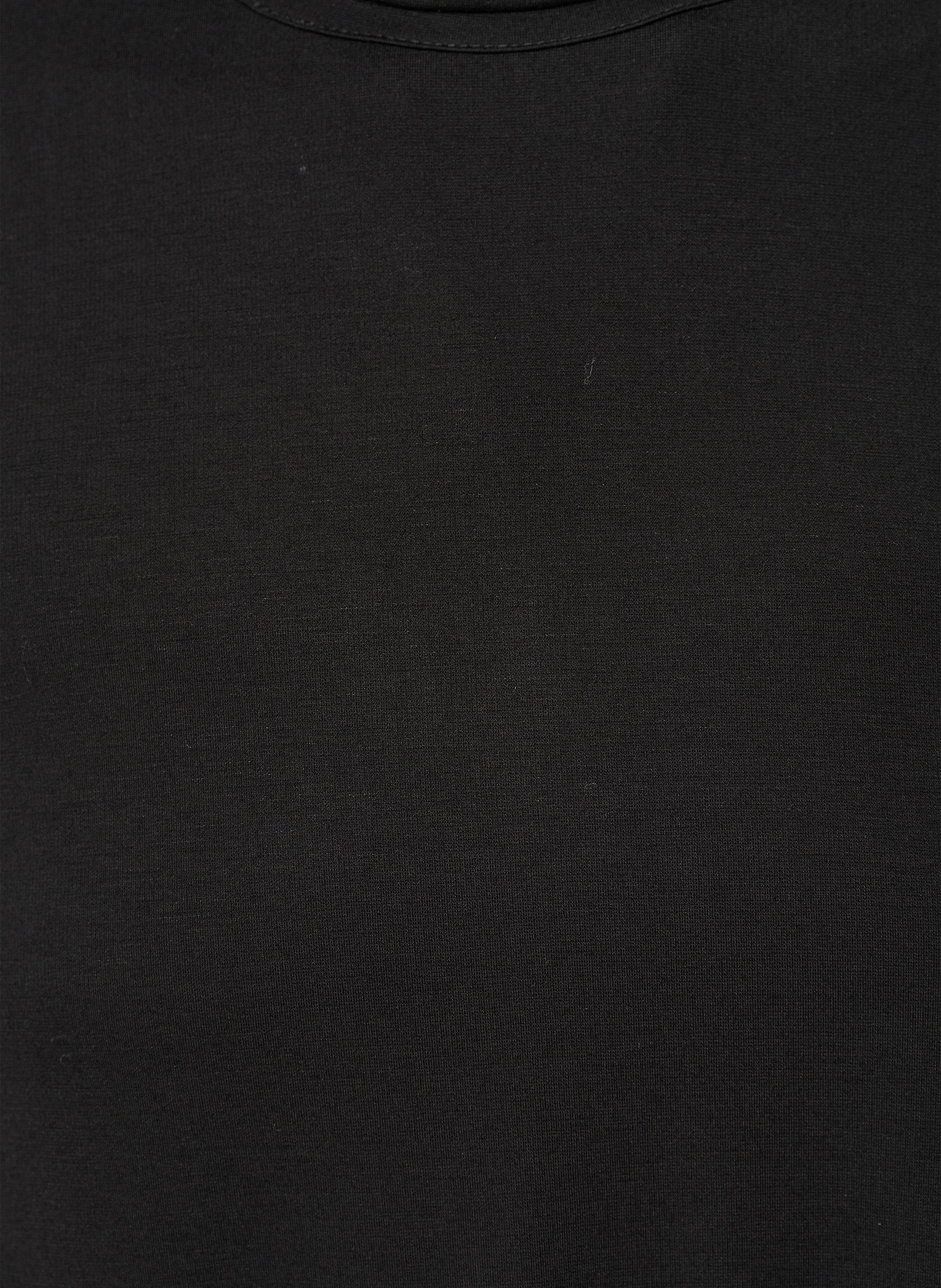 Robe asymétrique à col montant  HUMILITY Noir