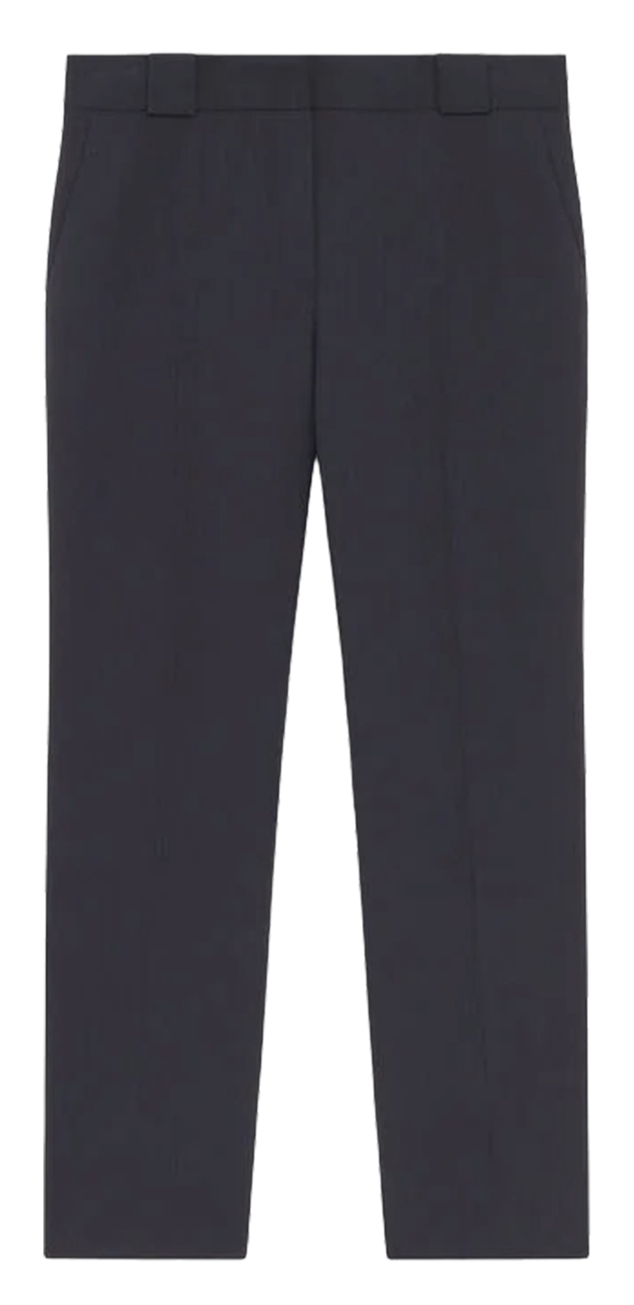 Mid-waist straight-leg pants CAROLL Blue