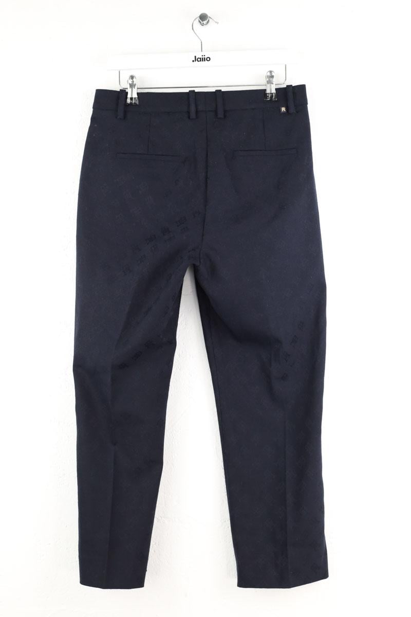 Cropped pants TOMMY HILFIGER - SECONDE MAIN Blue