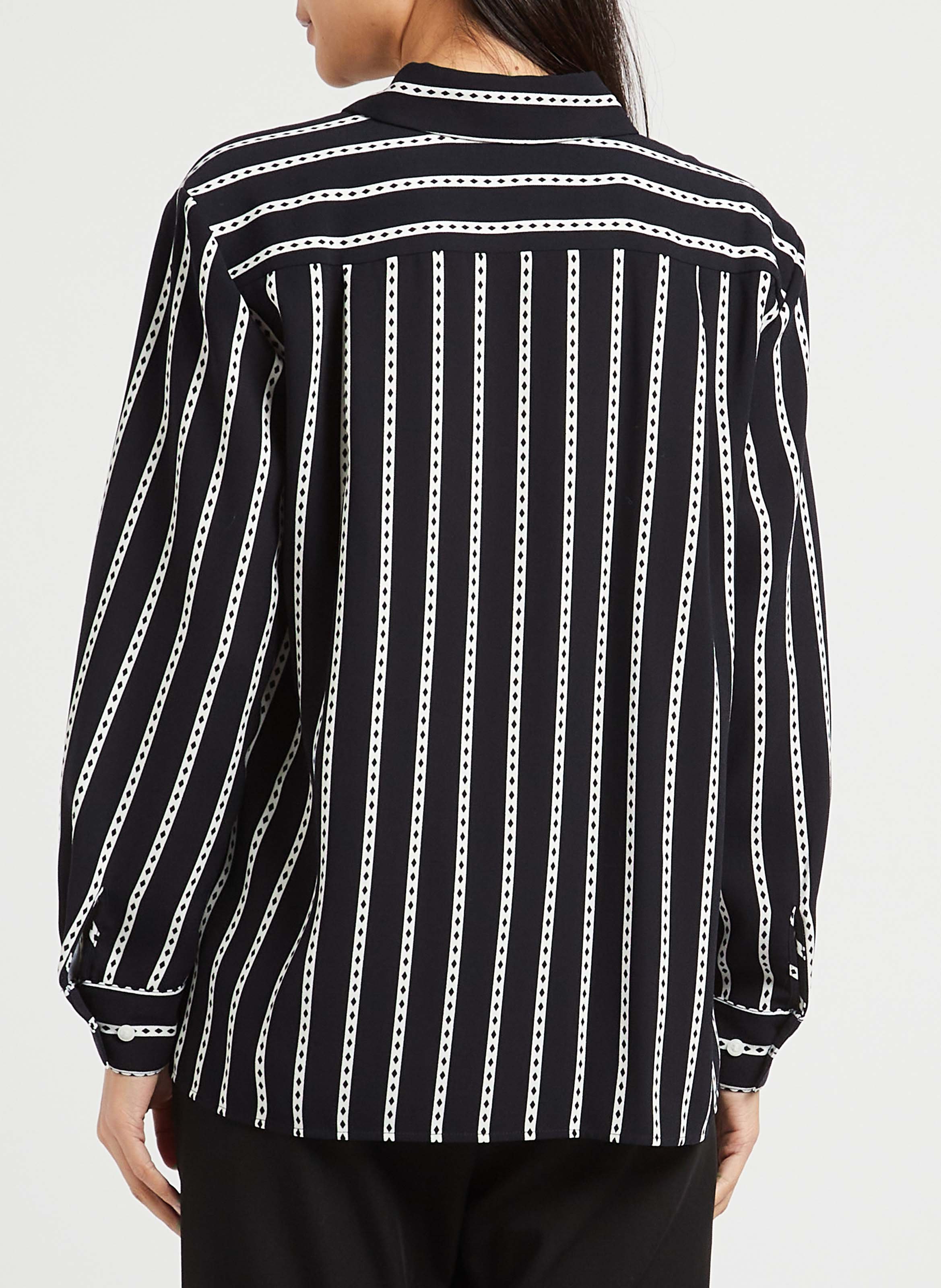 Chemise droite col classique imprimée TOMMY HILFIGER Bleu