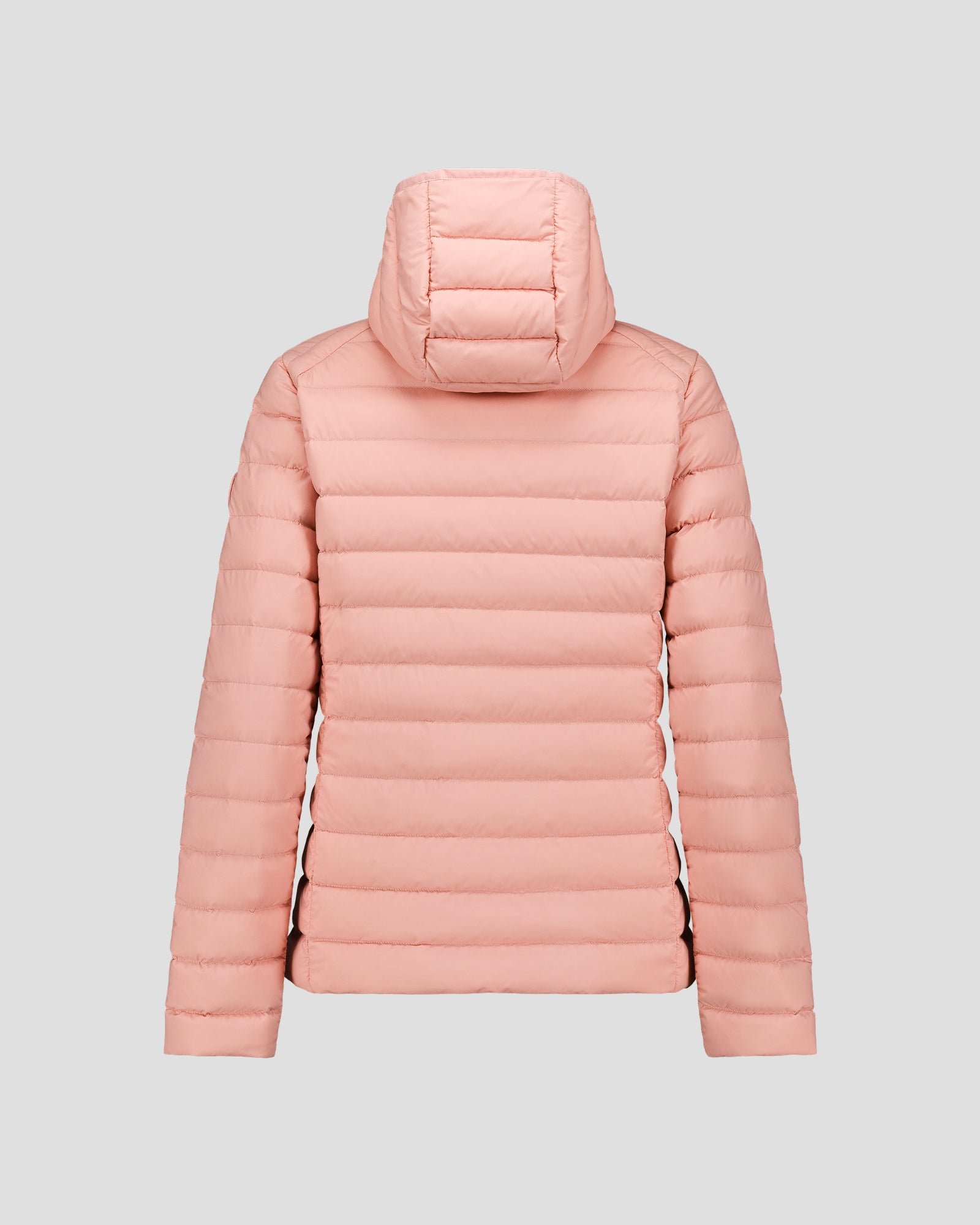 Lightweight stretch hooded puffer jacket Salma JOTT Pink