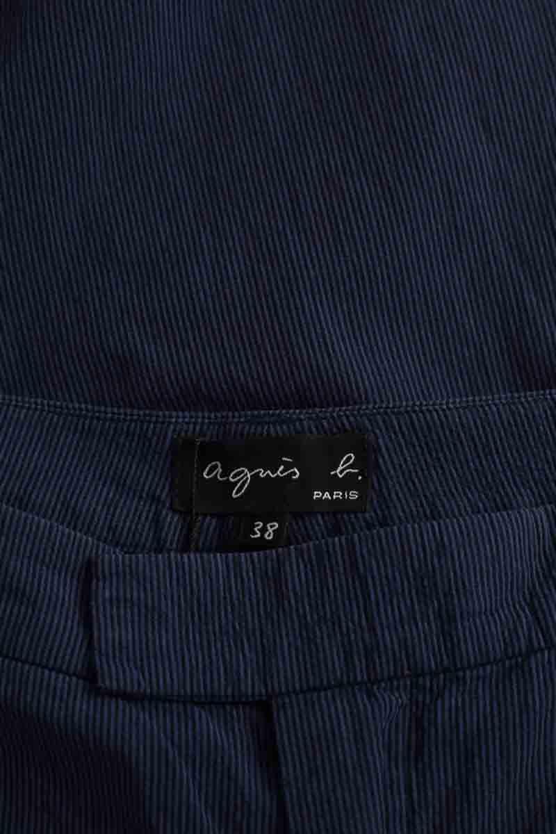 Chino trousers AGNES B. - Seconde Main Blue