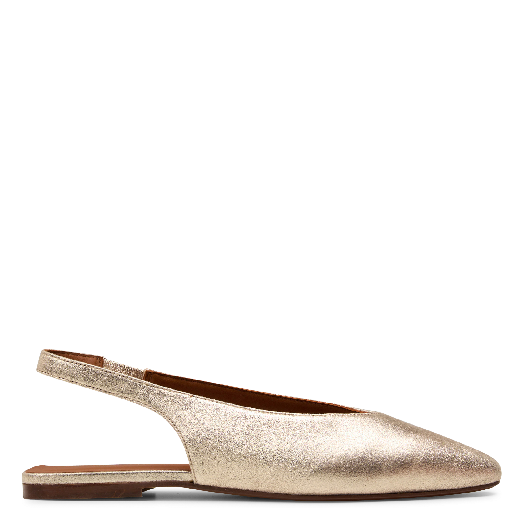 Leren sandalen MAISON TOUFET Goudkleurig