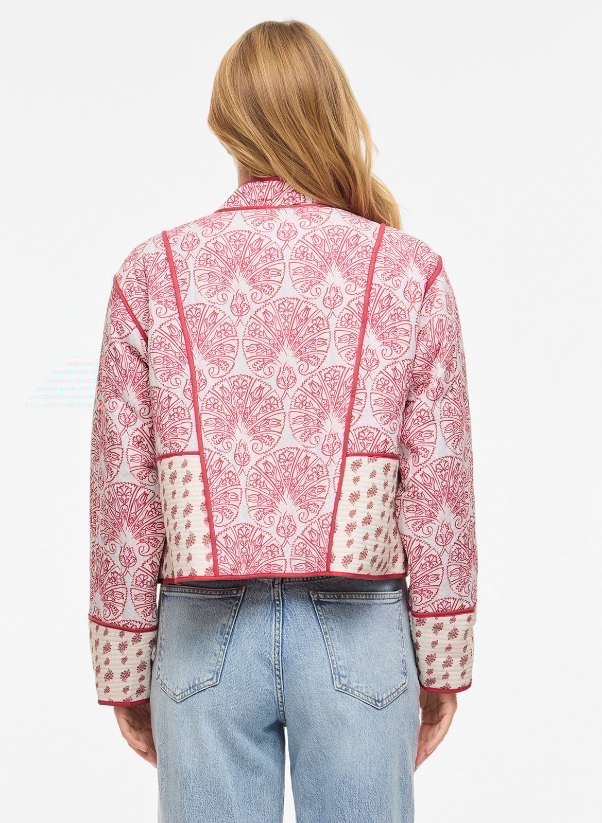 Veste matelassée imprimée VILA Gris