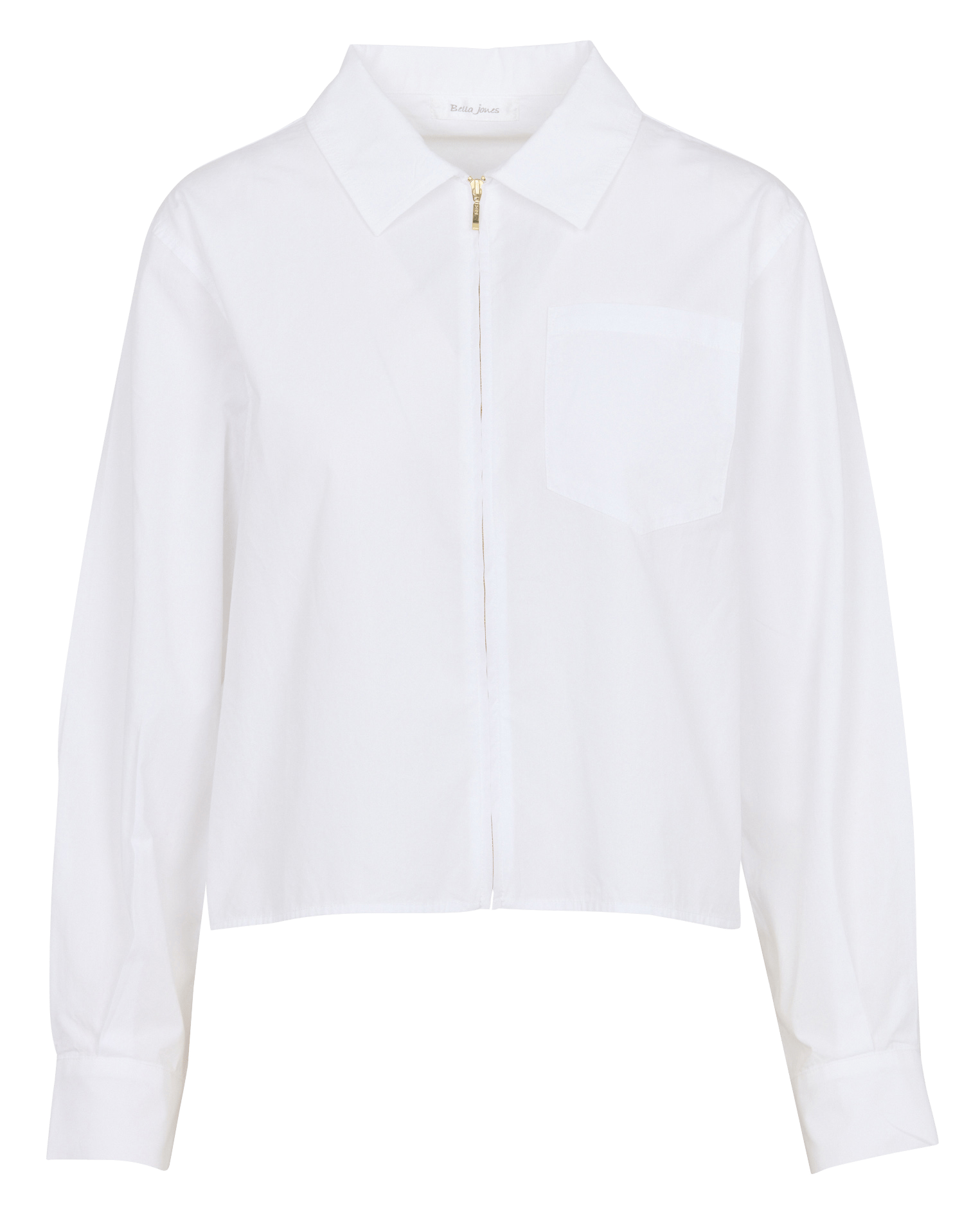 Short cotton poplin dress BELLA JONES