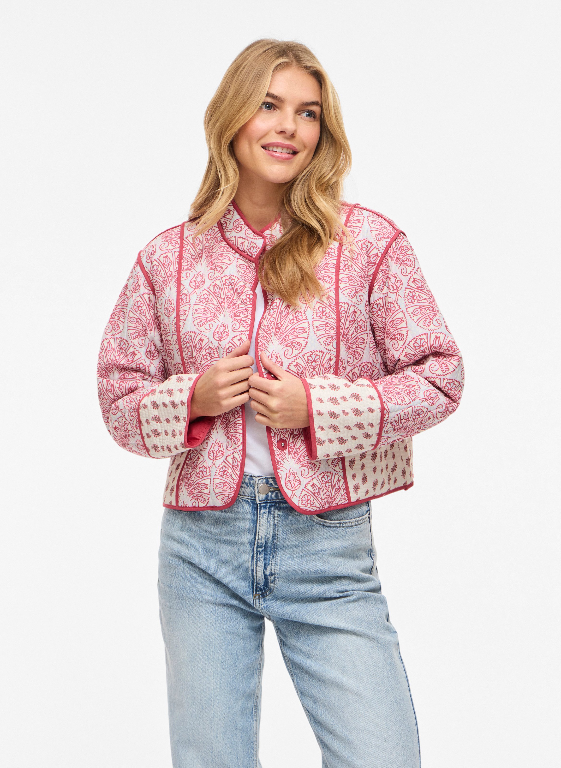 Veste matelassée imprimée VILA Grey