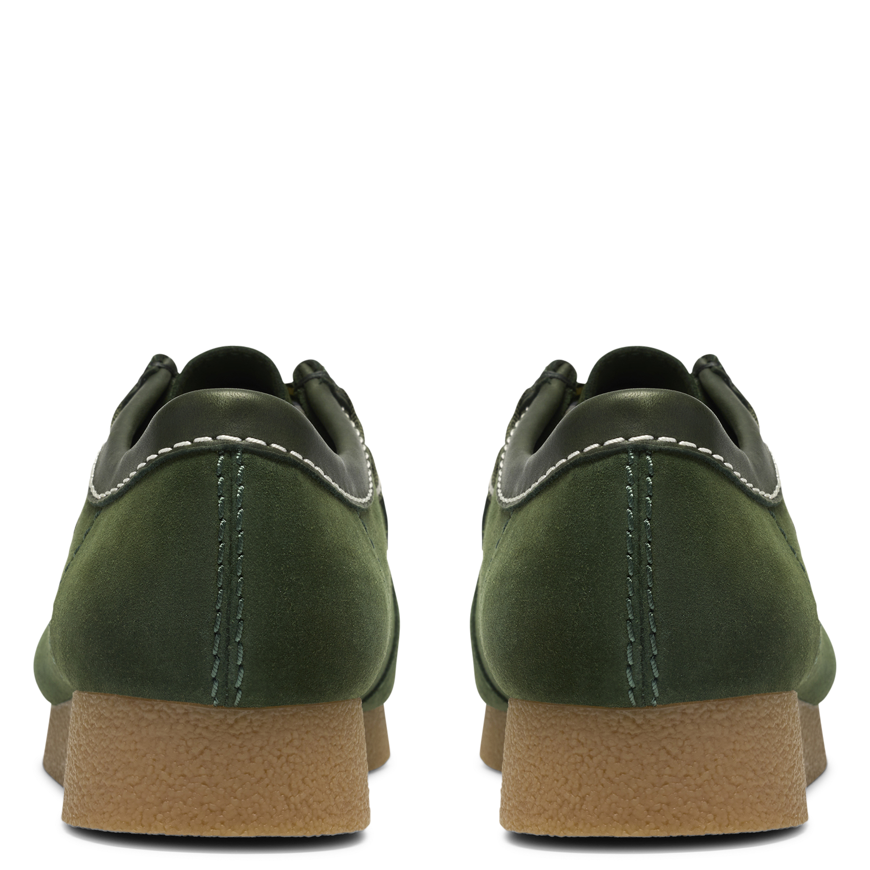 Ledermokassins CLARKS Grun