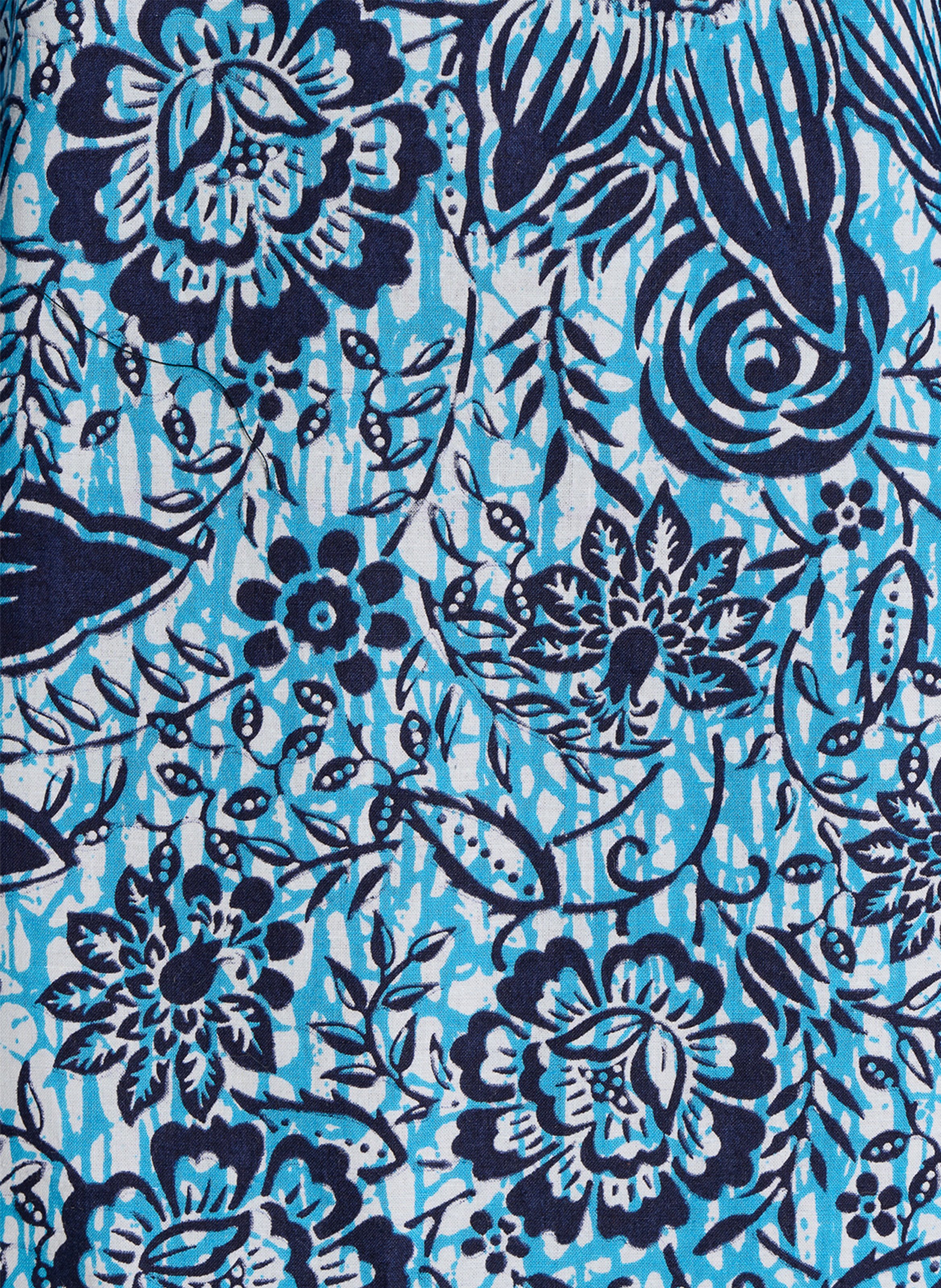 Cotton henley blouse LA FEE MARABOUTEE Blue