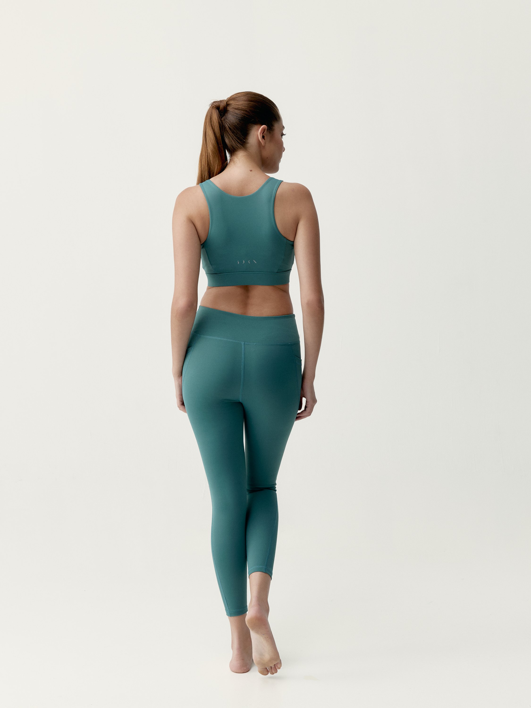 Legging de sport 7/8 performance eider BORN Bleu