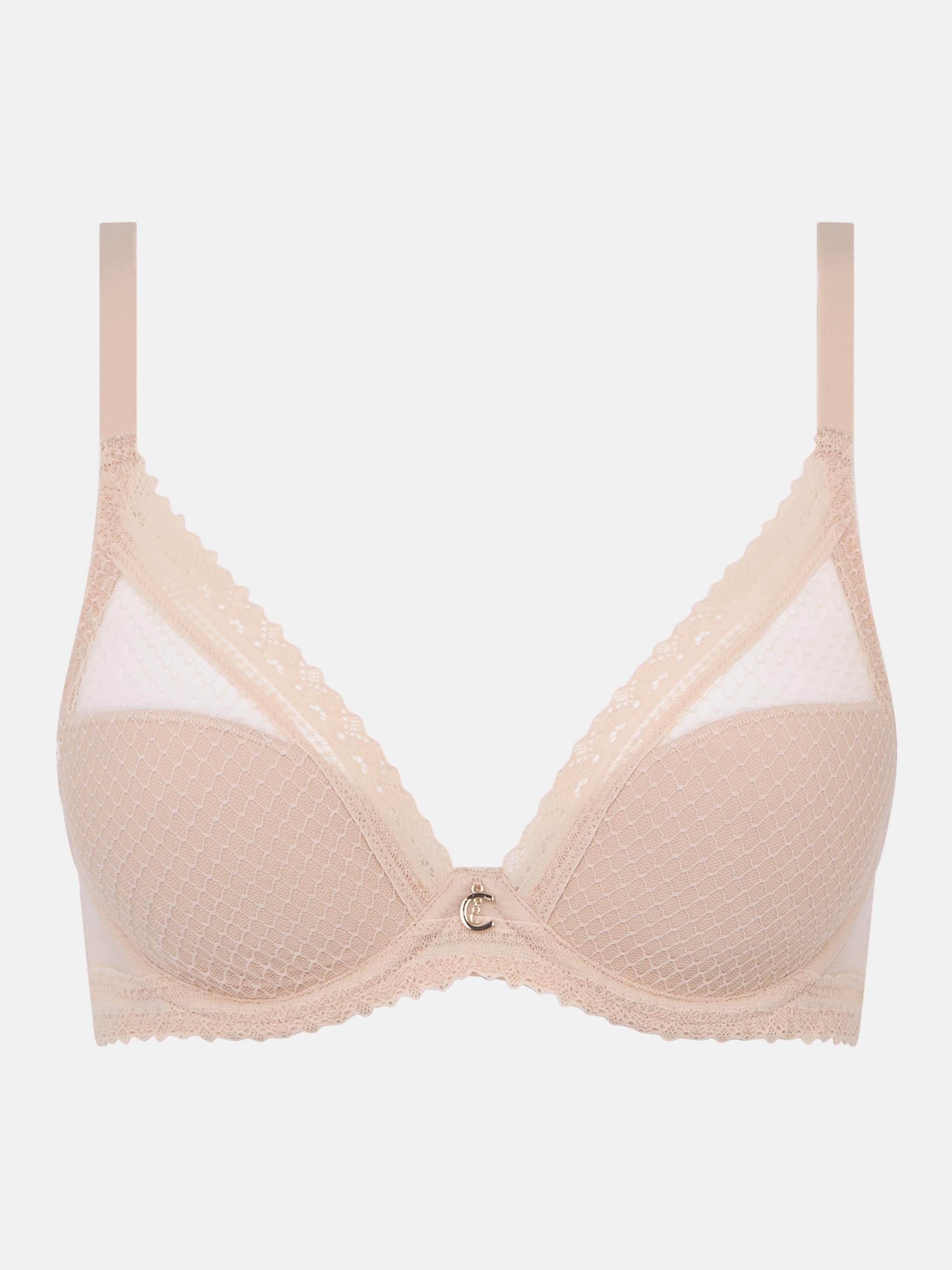 Plunge cup bra CHANTELLE Beige