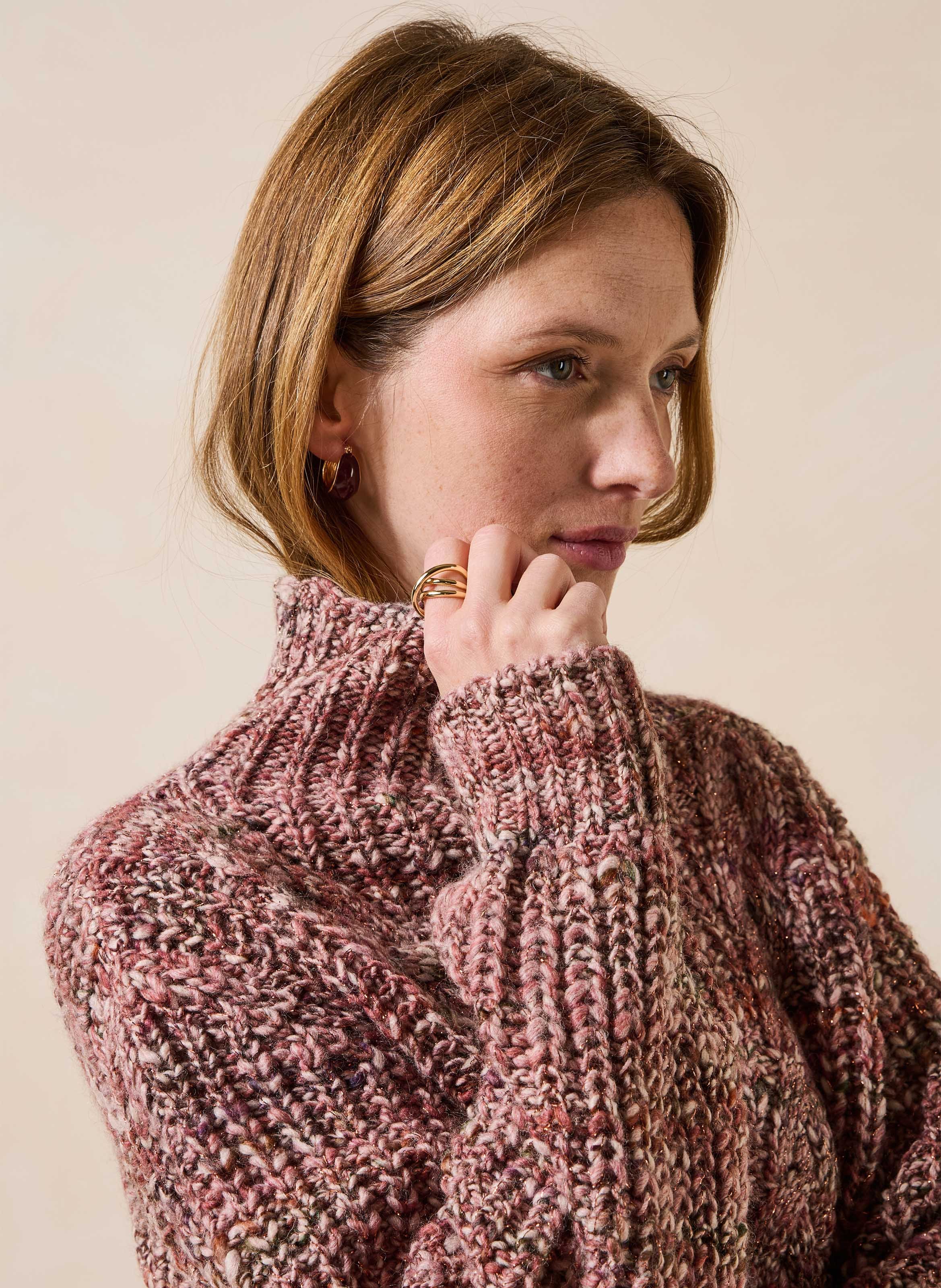 Ring LA FEE MARABOUTEE Goudkleurig