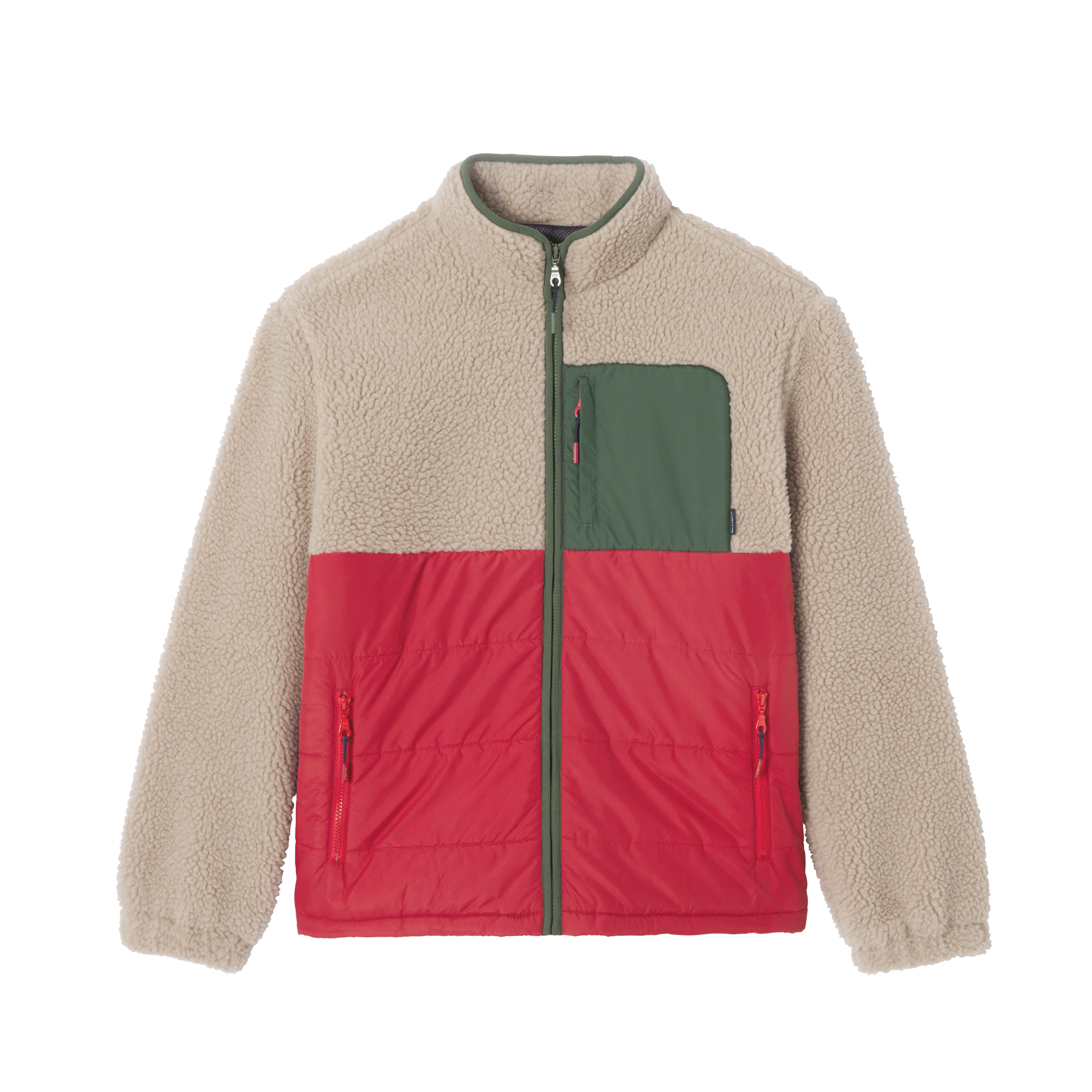 Sherpa bi-material jacket BILLYBELT