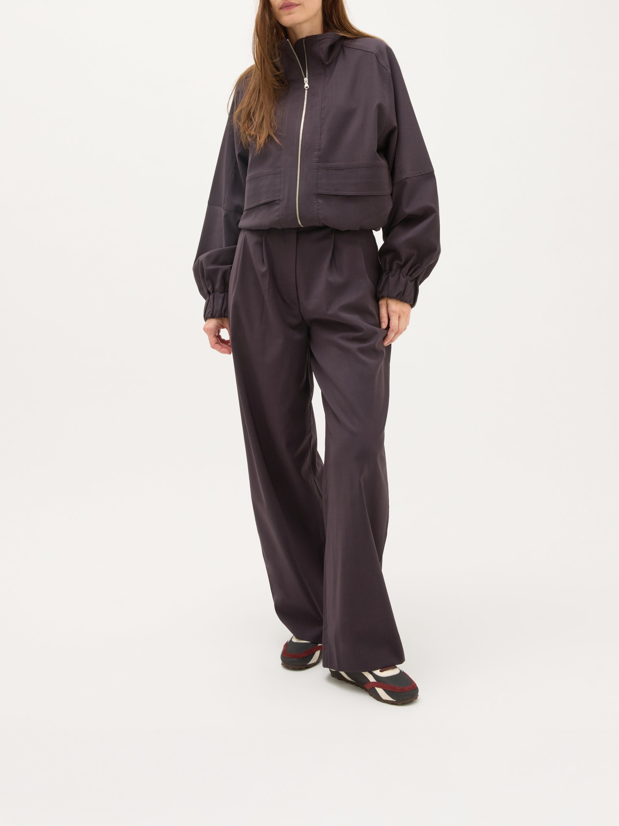 Monogram sneakers with slim serrated sole VANESSA WU Black
