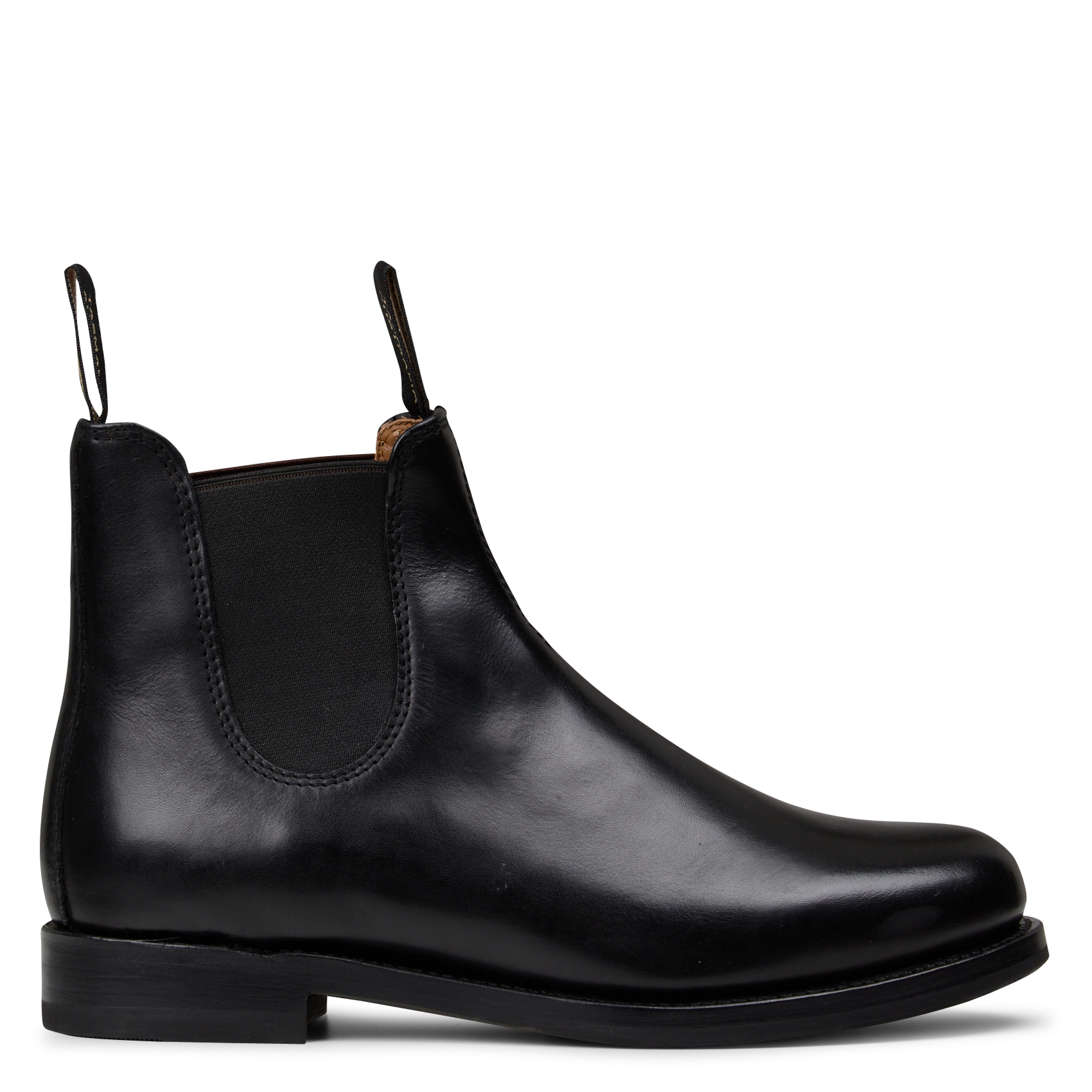 Bottines en cuir mélangé BLUNDSTONE Noir