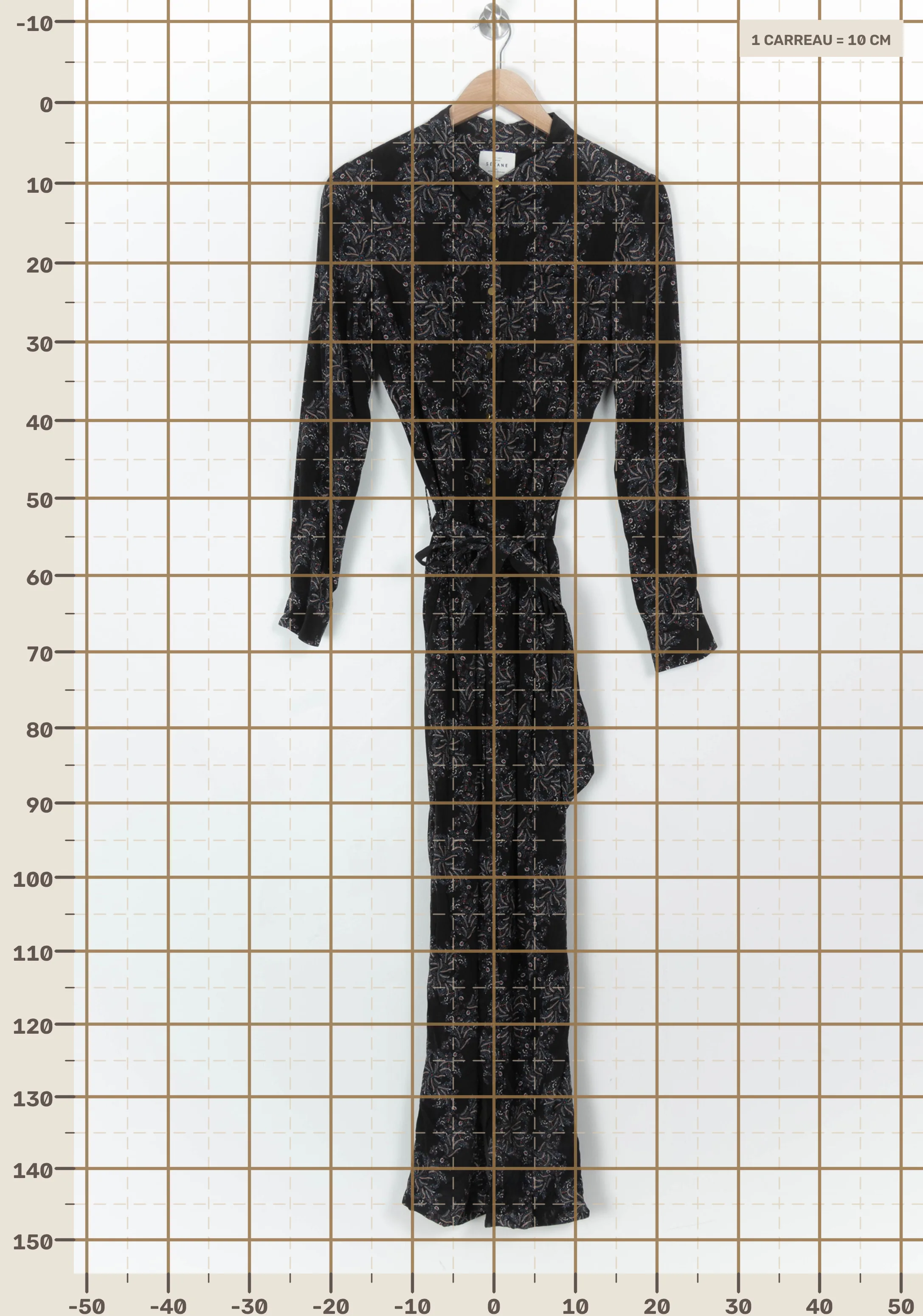 Combinaison SEZANE - Seconde main Multicolore