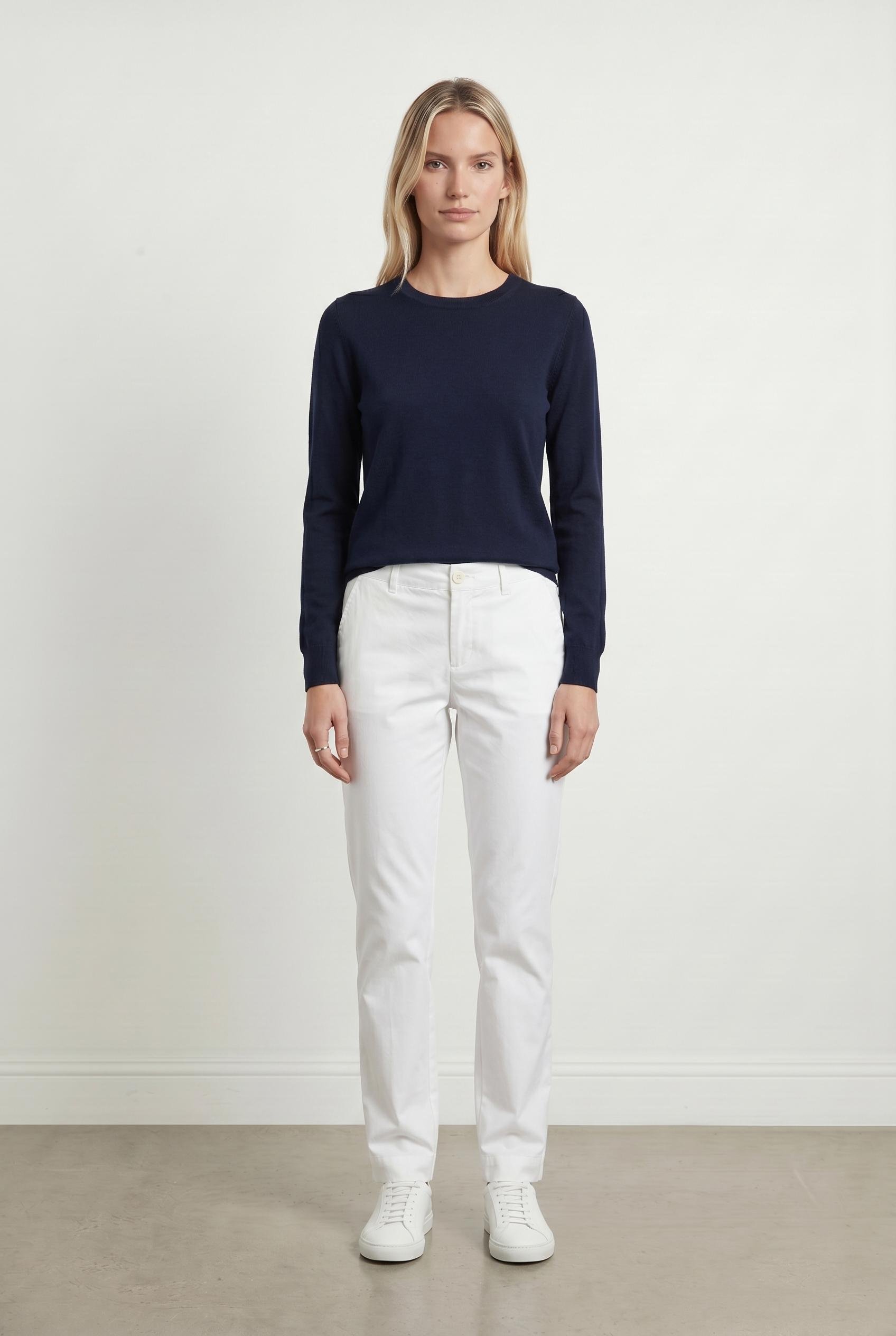 Pants AGNES B. - Seconde Main White