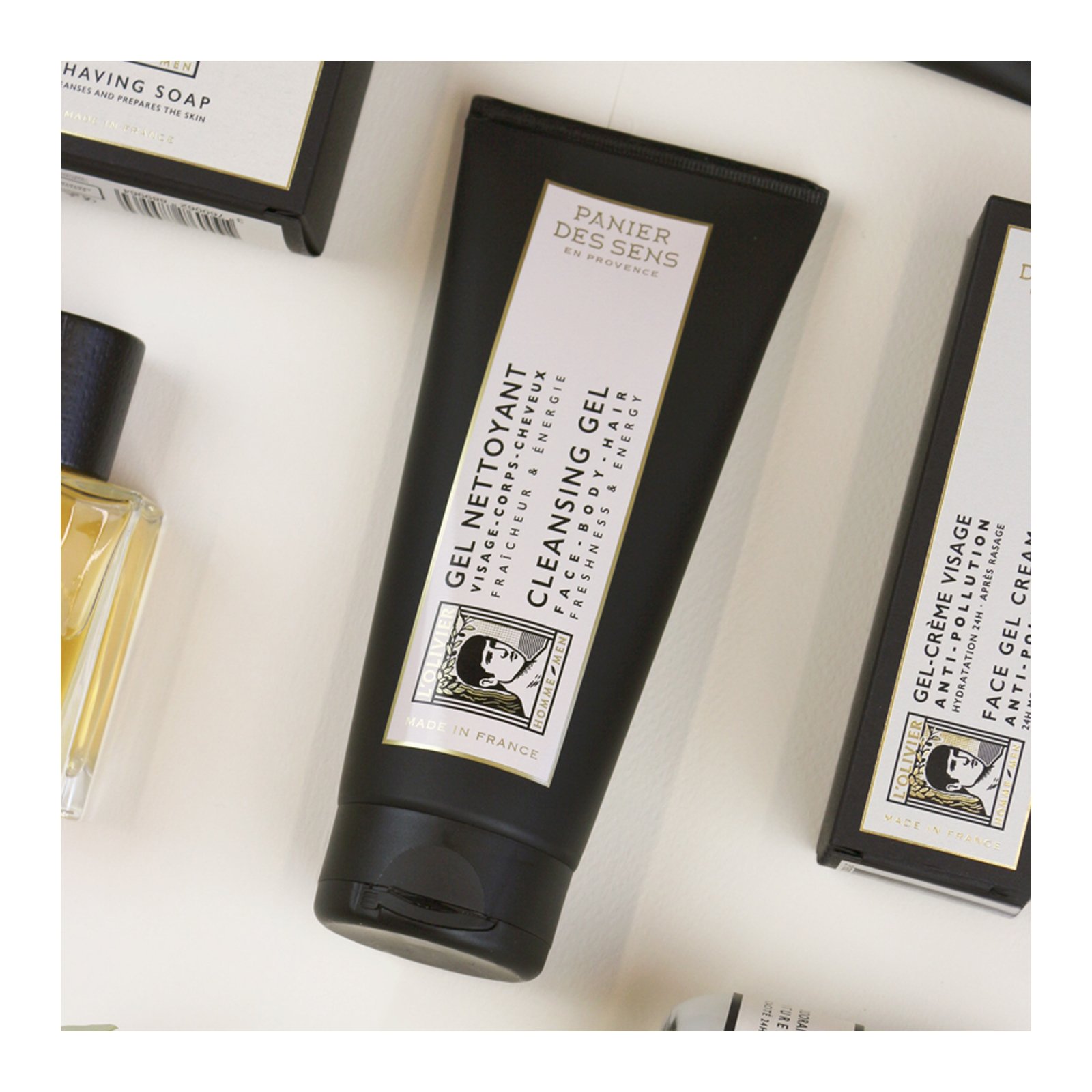 L'Olivier - Gel cleanser for face, body, and hair PANIER DES SENS No color