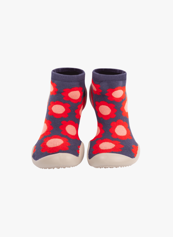 Chaussons-chaussettes En Coton Mélangé Carnaby Street Multicolore Collegien  - Enfant