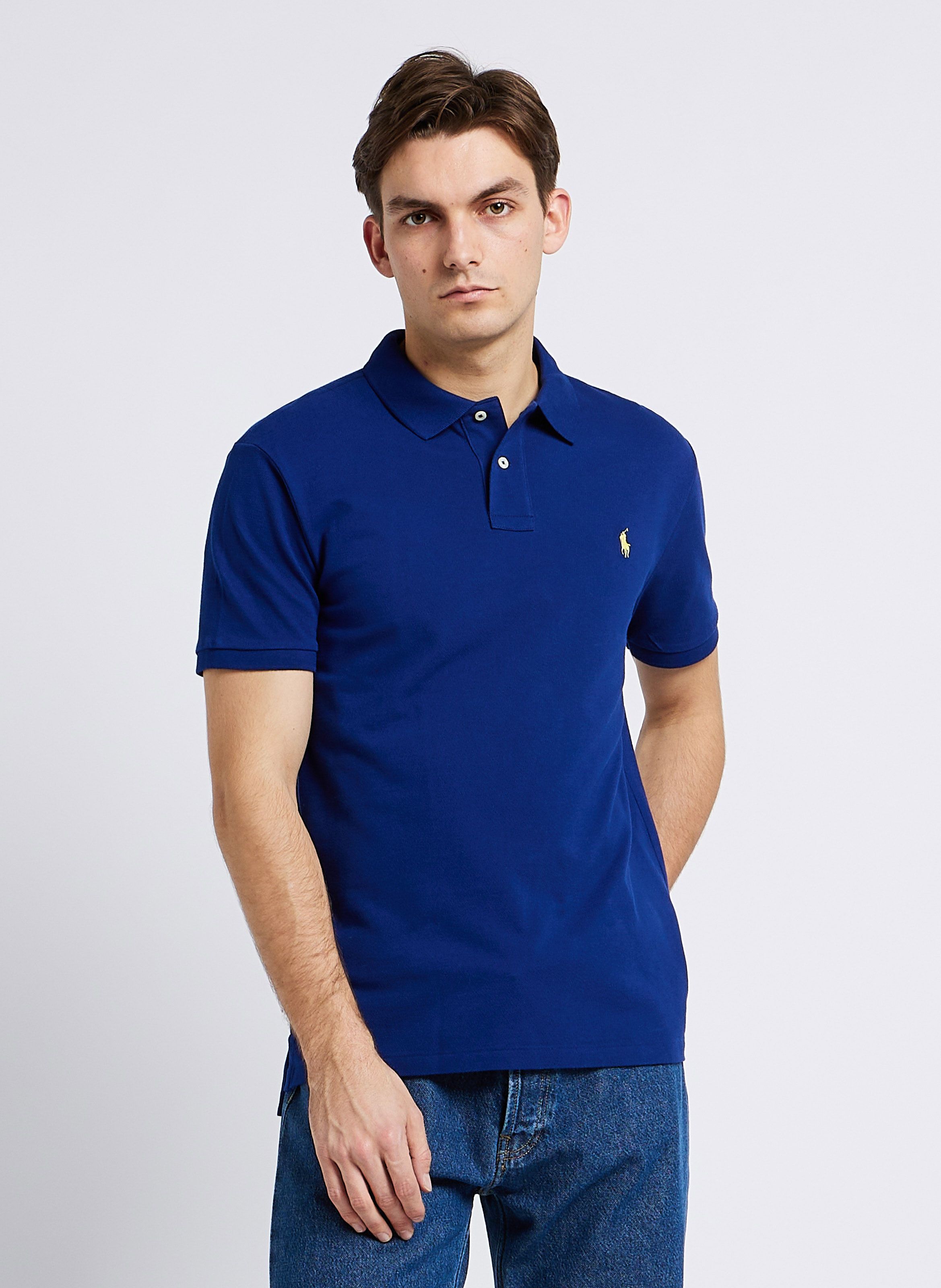 Polo Slim Fit De Piqu De Algod n Ksc01amp3 Polo Ralph Lauren