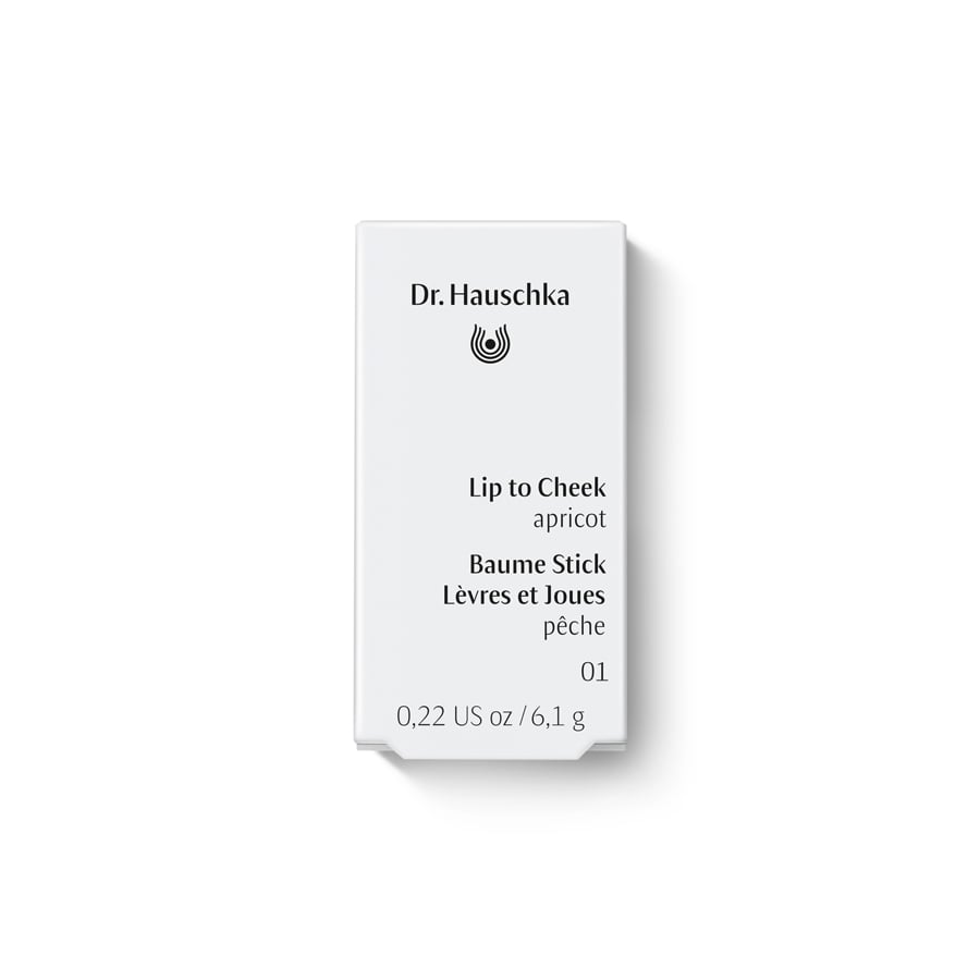 Lip and Cheek Balm Stick DR. HAUSCHKA 01 pêche