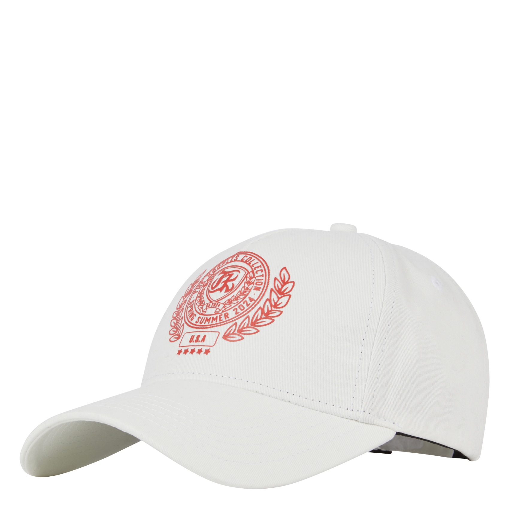 Katoenen pet met zeefdruk THE KOOPLES Wit