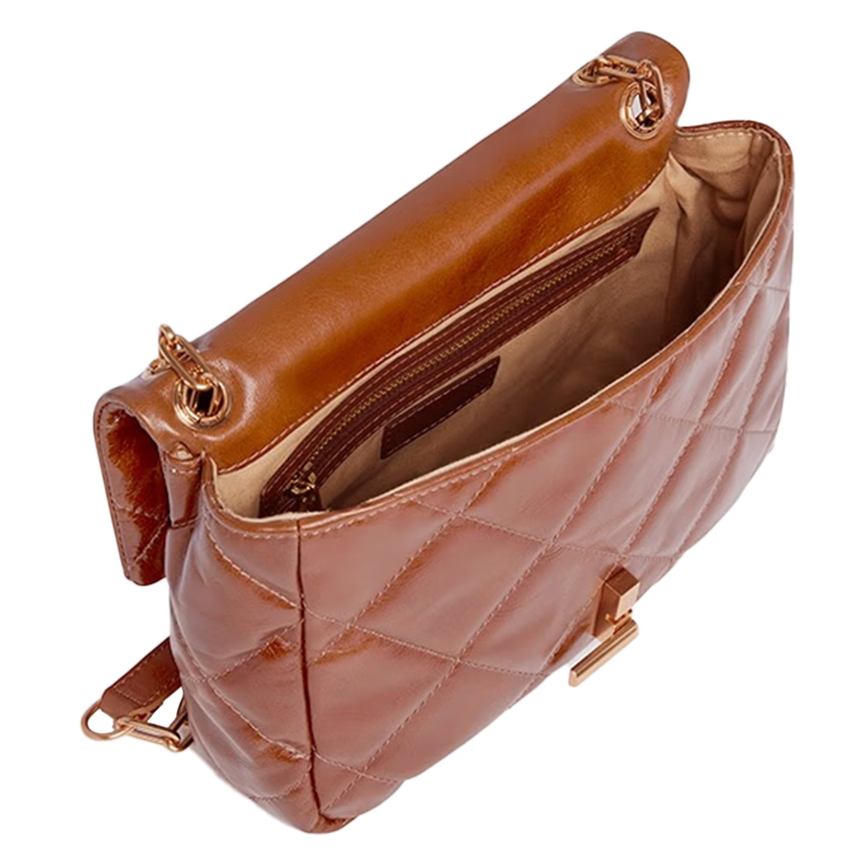 Leren crossbodytas  VANESSA BRUNO Bruin