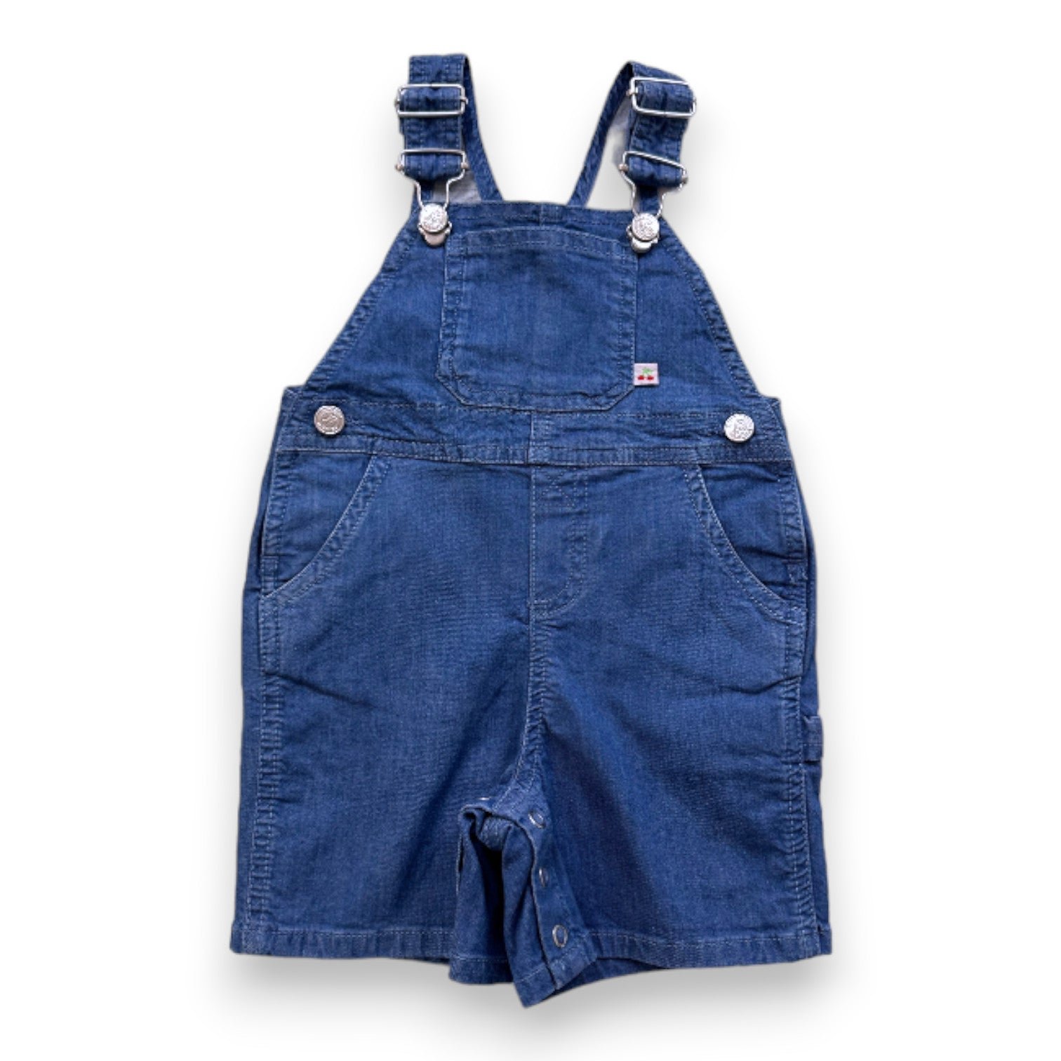 Blue Baby Dungarees - 6 months BONPOINT - Seconde Main Blue