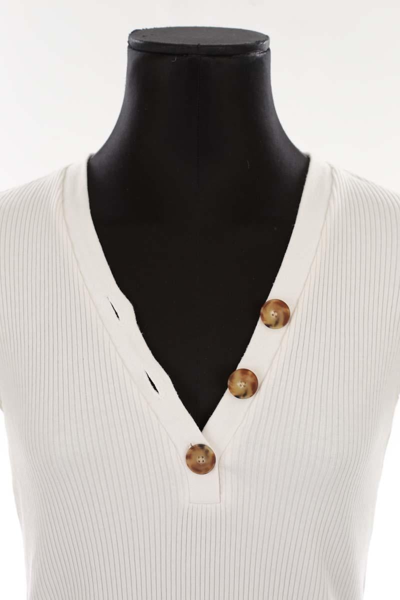 Cotton T-shirt SEZANE - Seconde main White