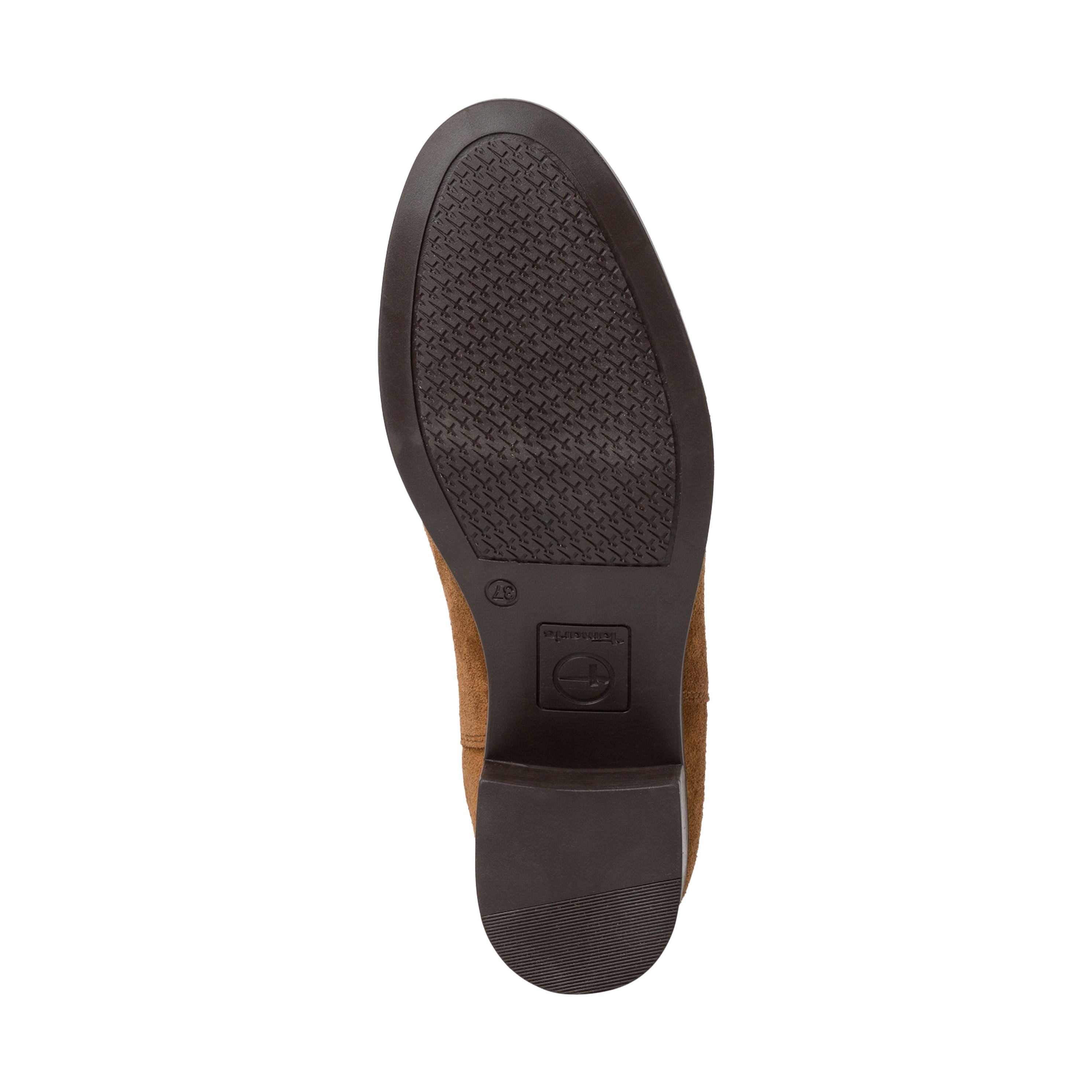 Leather ankle boots TAMARIS Brown