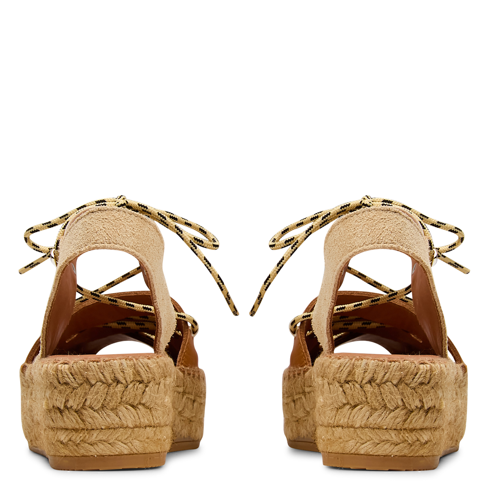 Leather espadrilles NAGUISA Multicolored