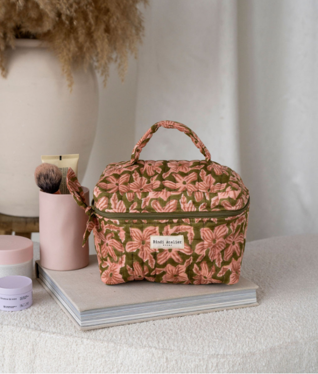 Toiletry bag BINDI ATELIER Green