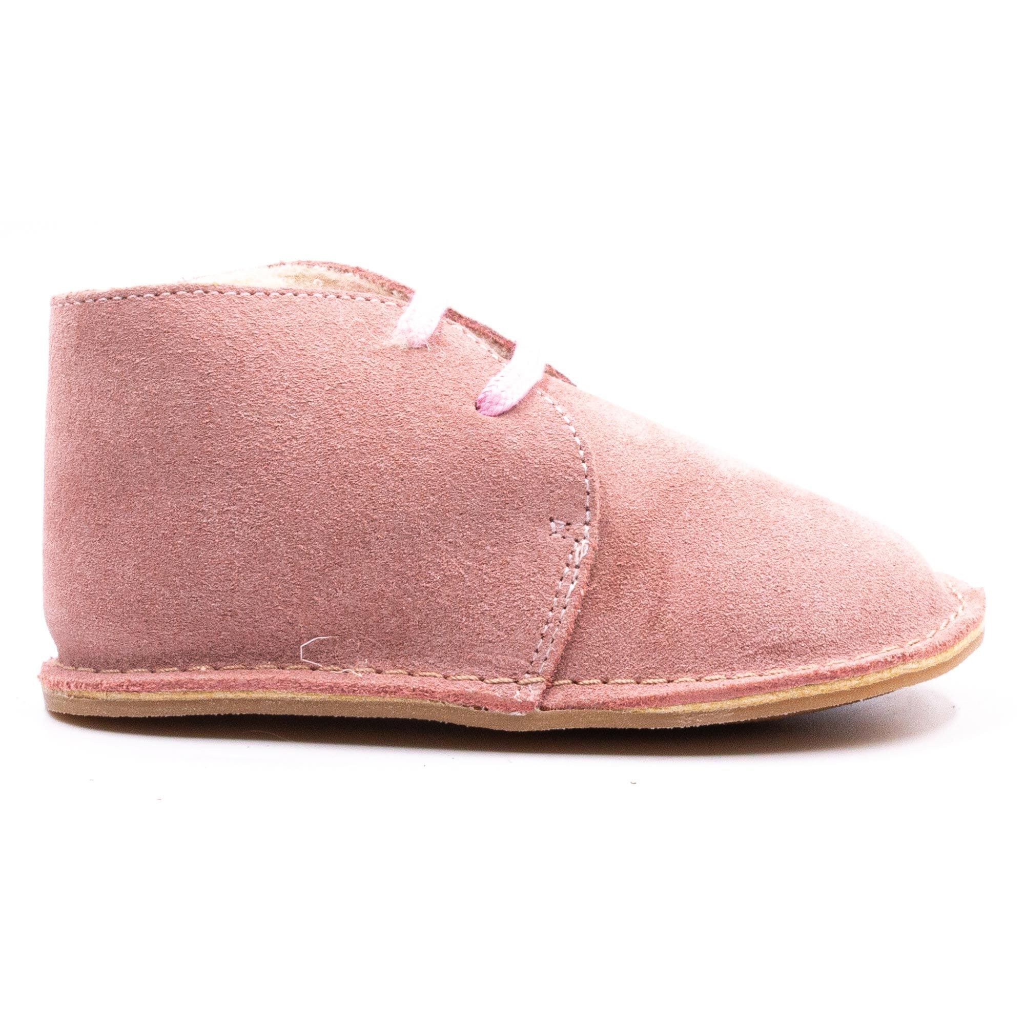 Baby lined slipper Boni & Sidonie Pink