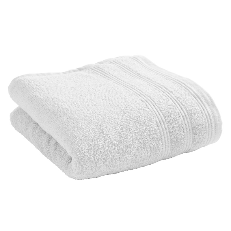 100% combed cotton hand towel COTON PUR White
