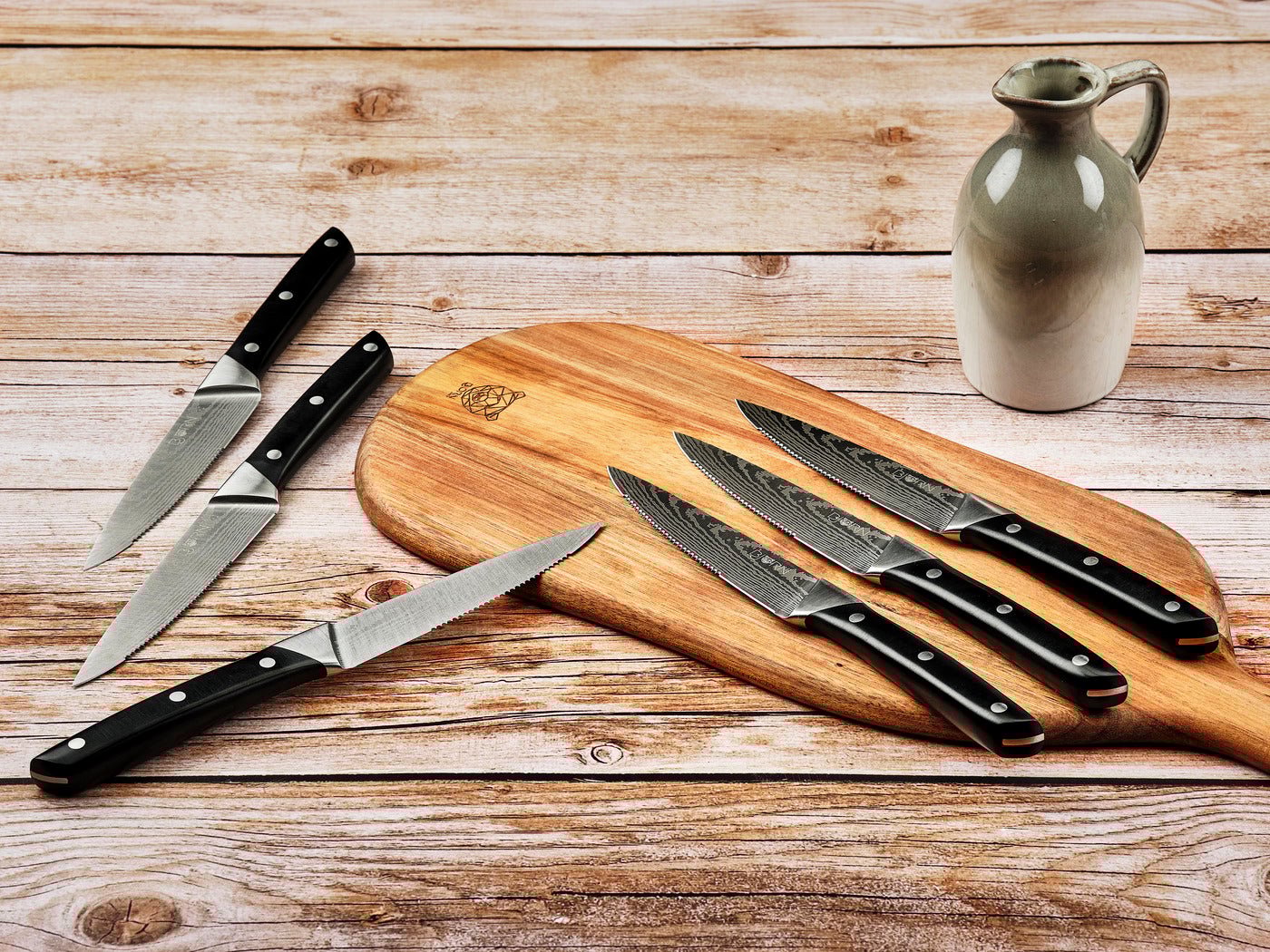Erling Steak Knives - 6 pieces BJORN Black