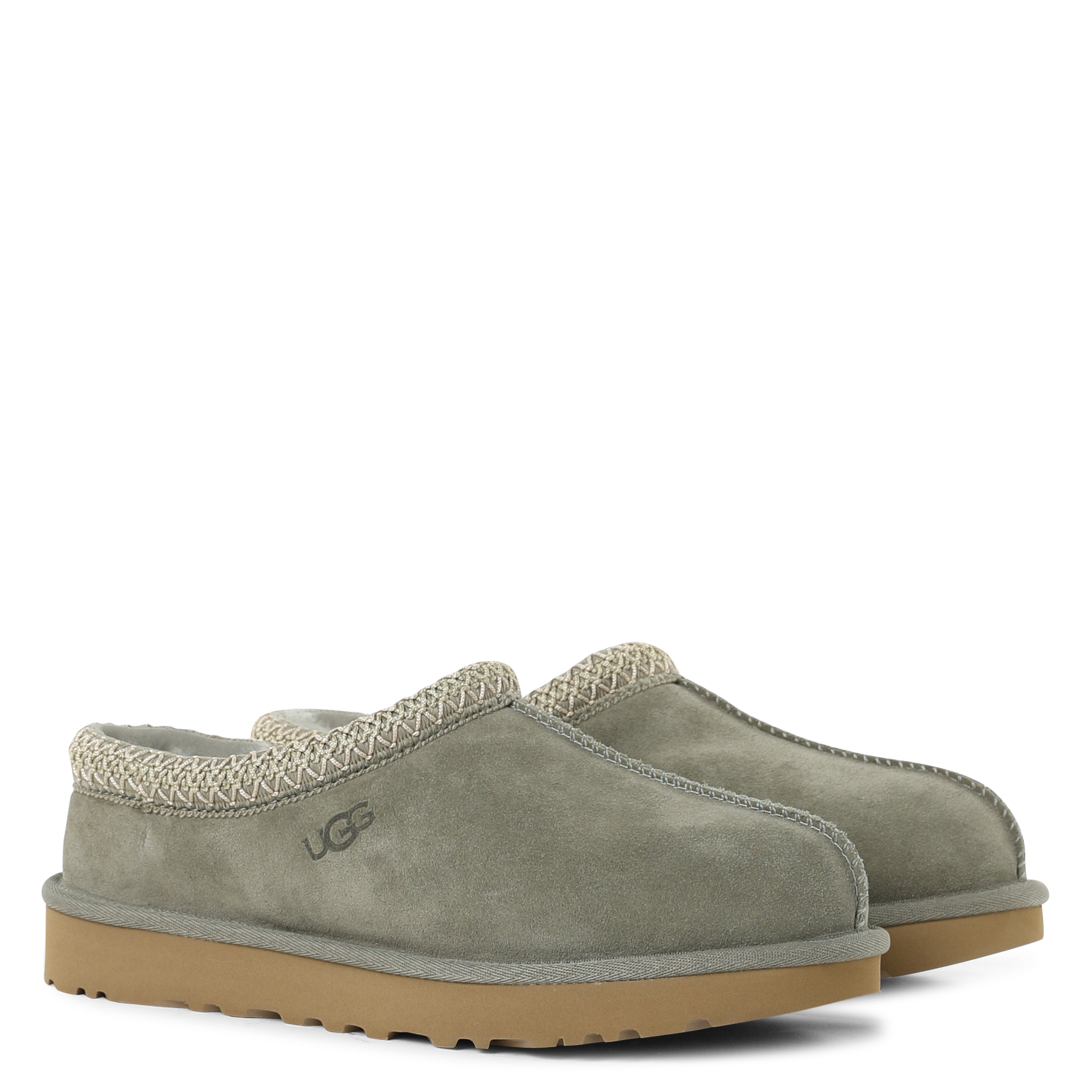 Sabots en cuir mélangé UGG Vert