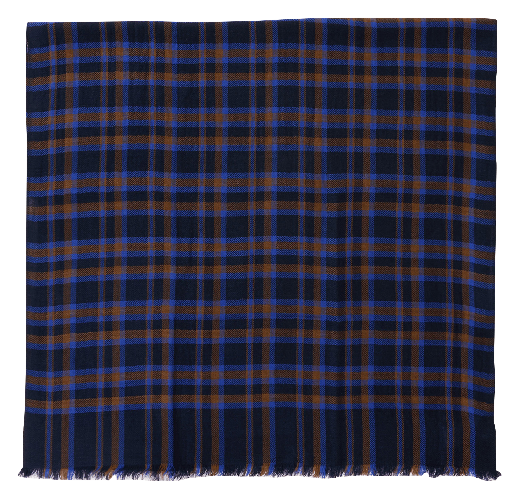 Wollschal mit Karomuster SAISON 1865 Mehrfarbig