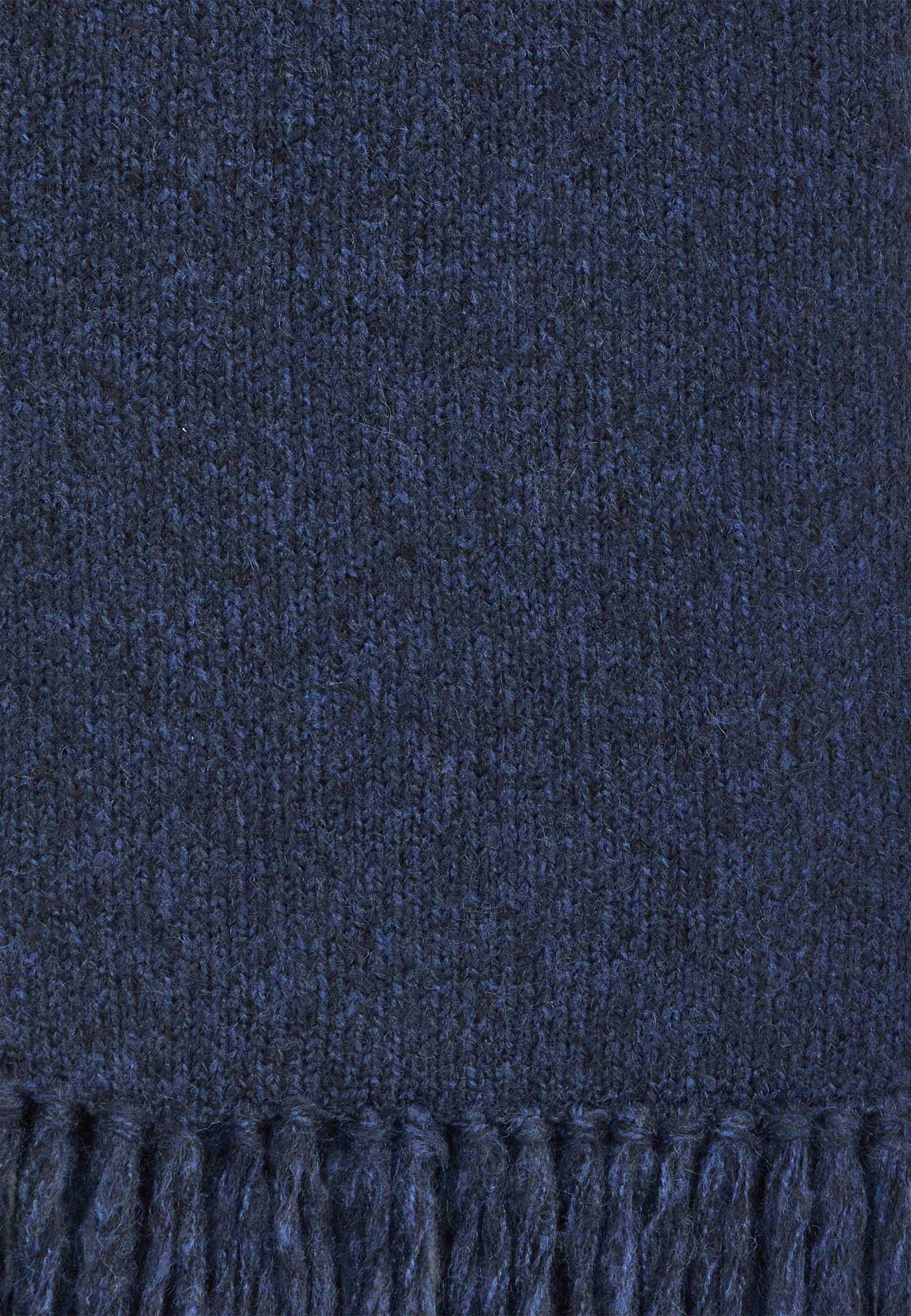 Long chunky knit scarf RODIER Blue