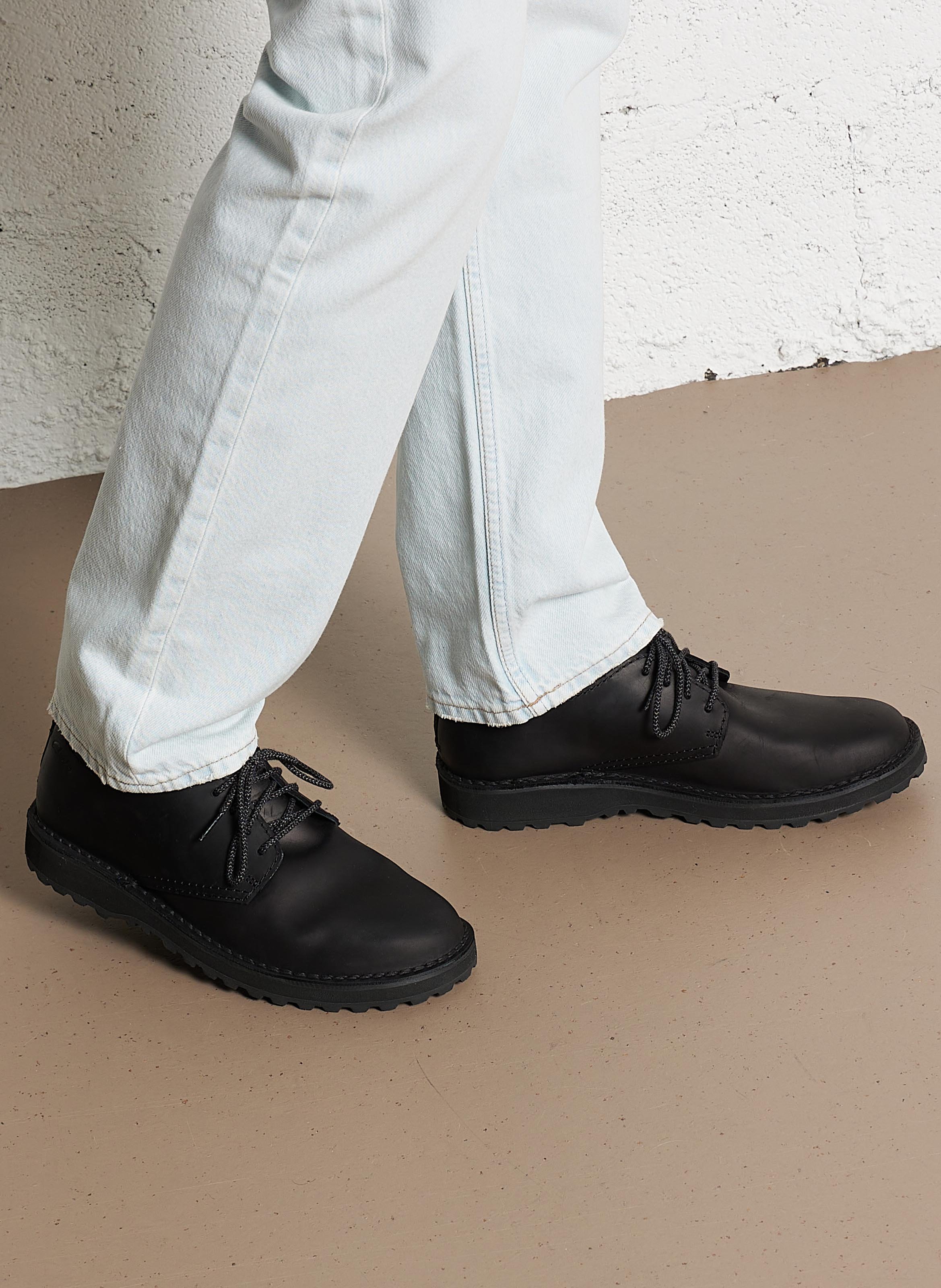 Arthus leather Derby shoes  CLARKS Black