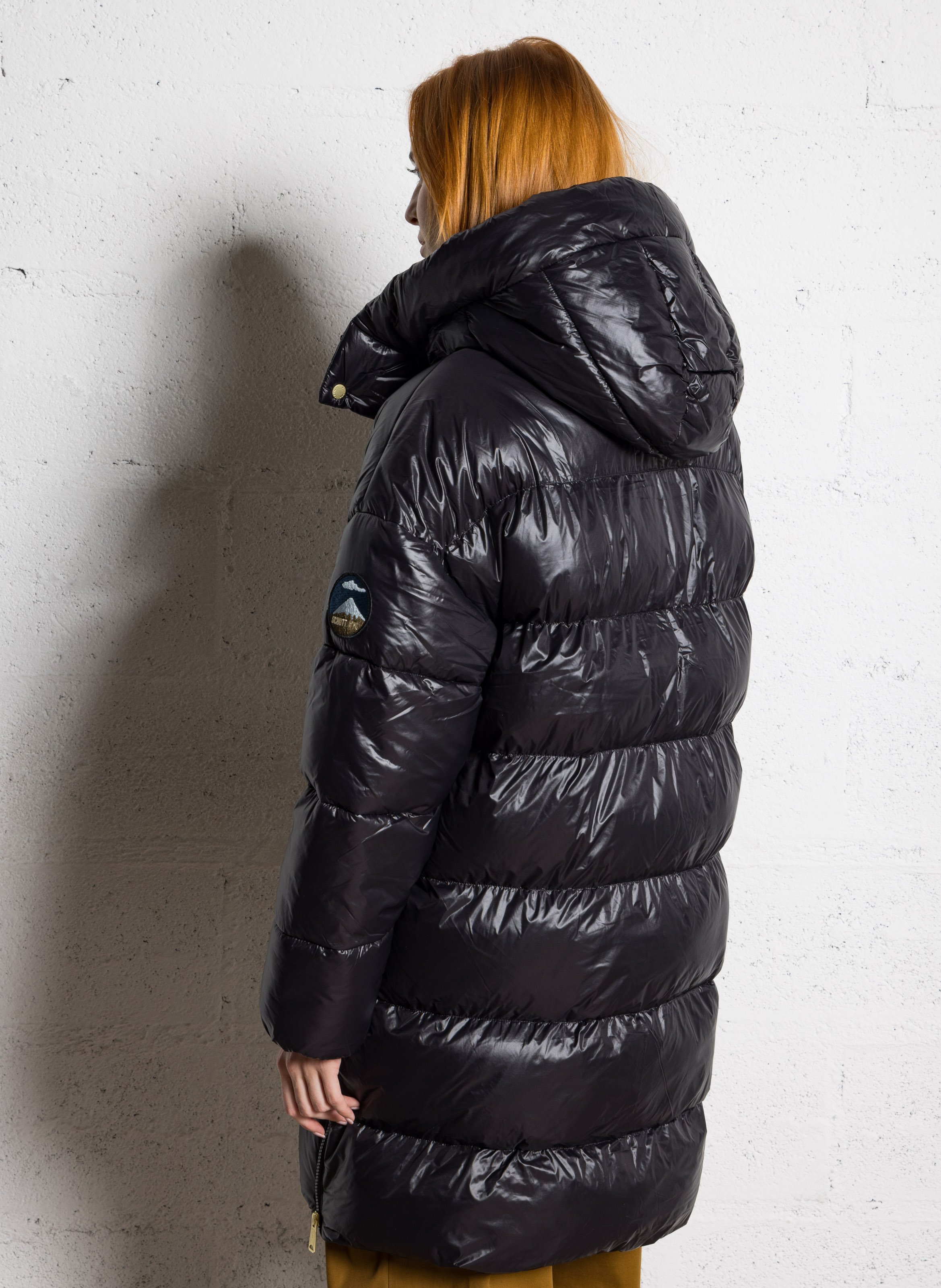 Doudoune à capuche SCHOTT Noir