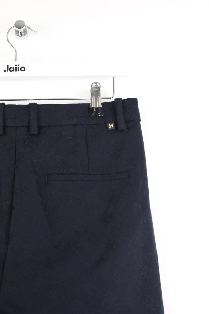 Cropped pants TOMMY HILFIGER - SECONDE MAIN Blue